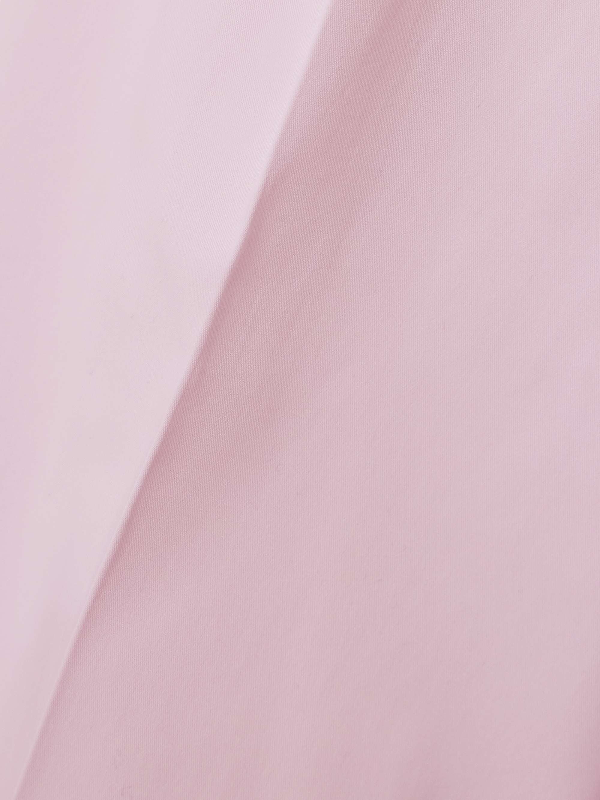 Pleated cotton wide-leg pants view