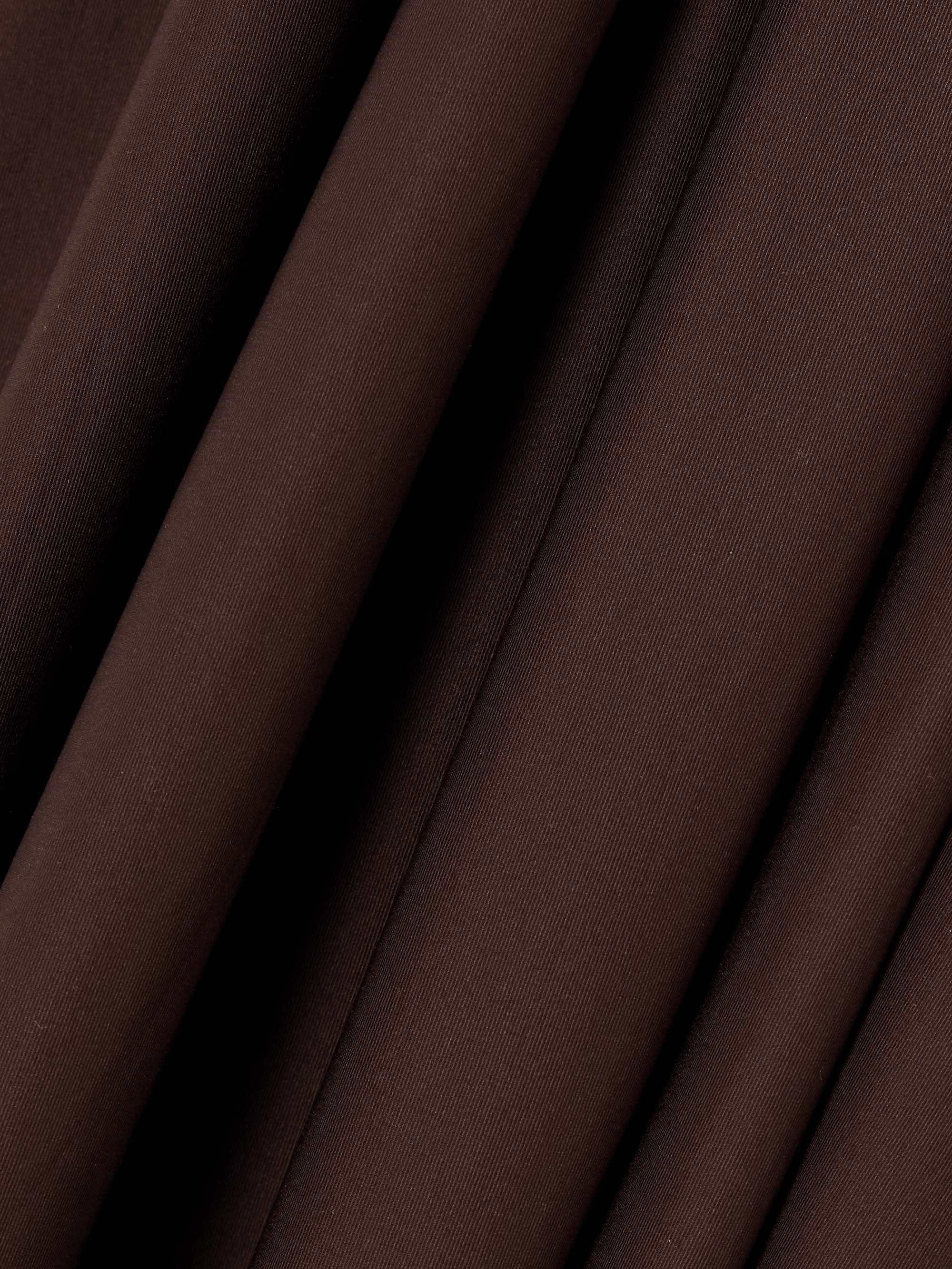 Burano cape-effect draped stretch-jersey bodysuit view