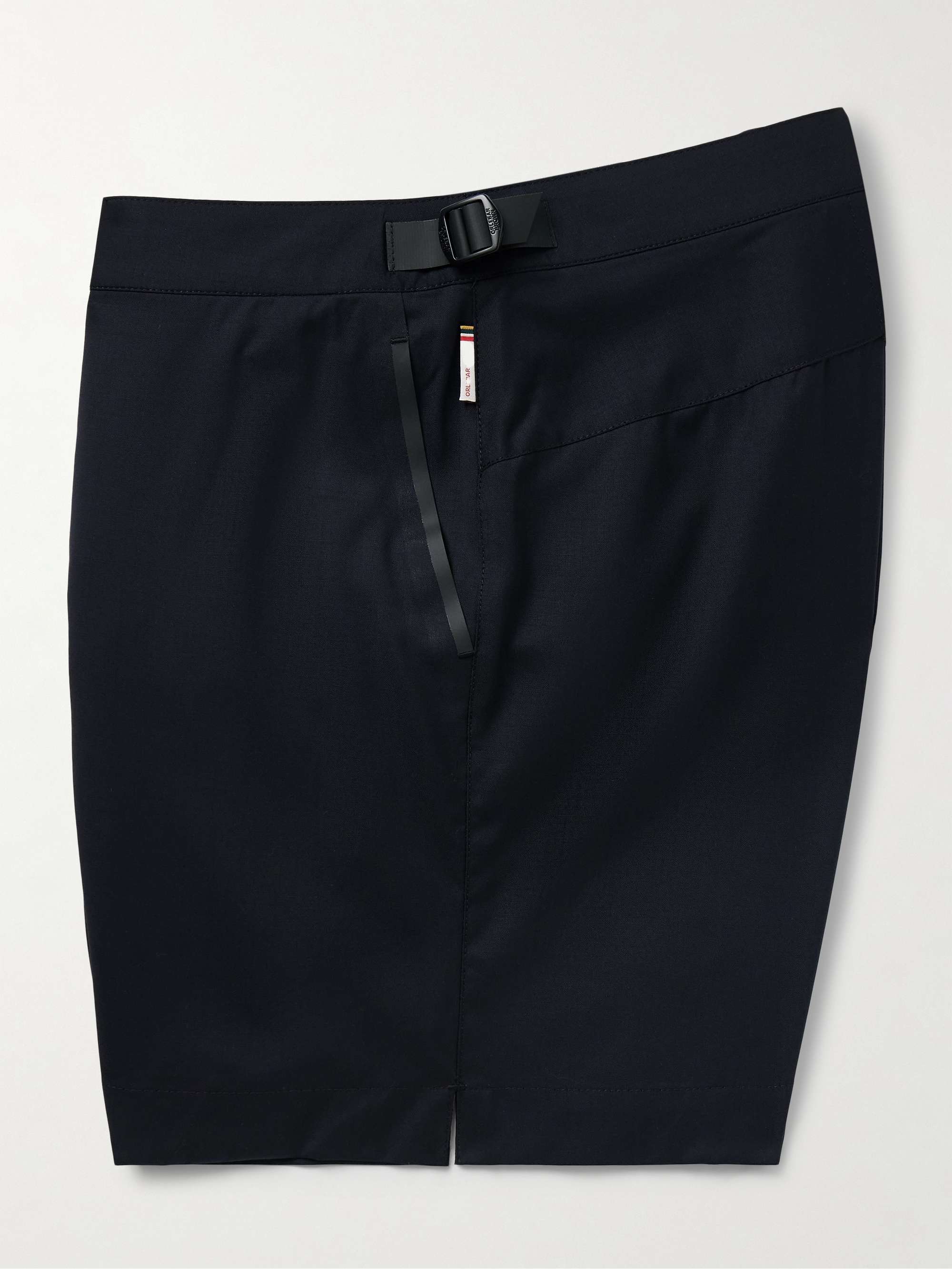 Bulldog Bonded Straight-Leg Mid-Length Swim Shorts view