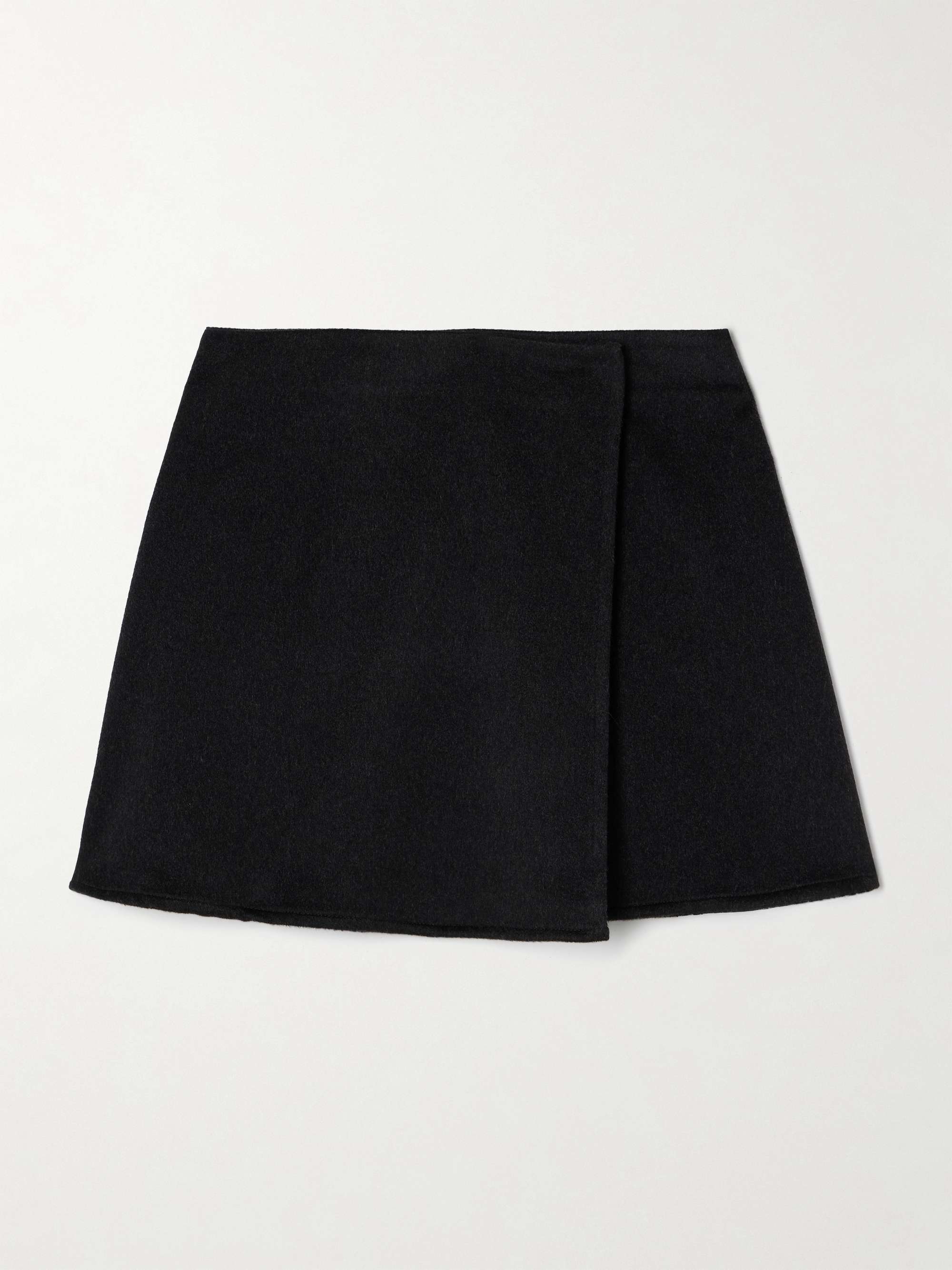 Skardu cashmere wrap mini skirt hero visual