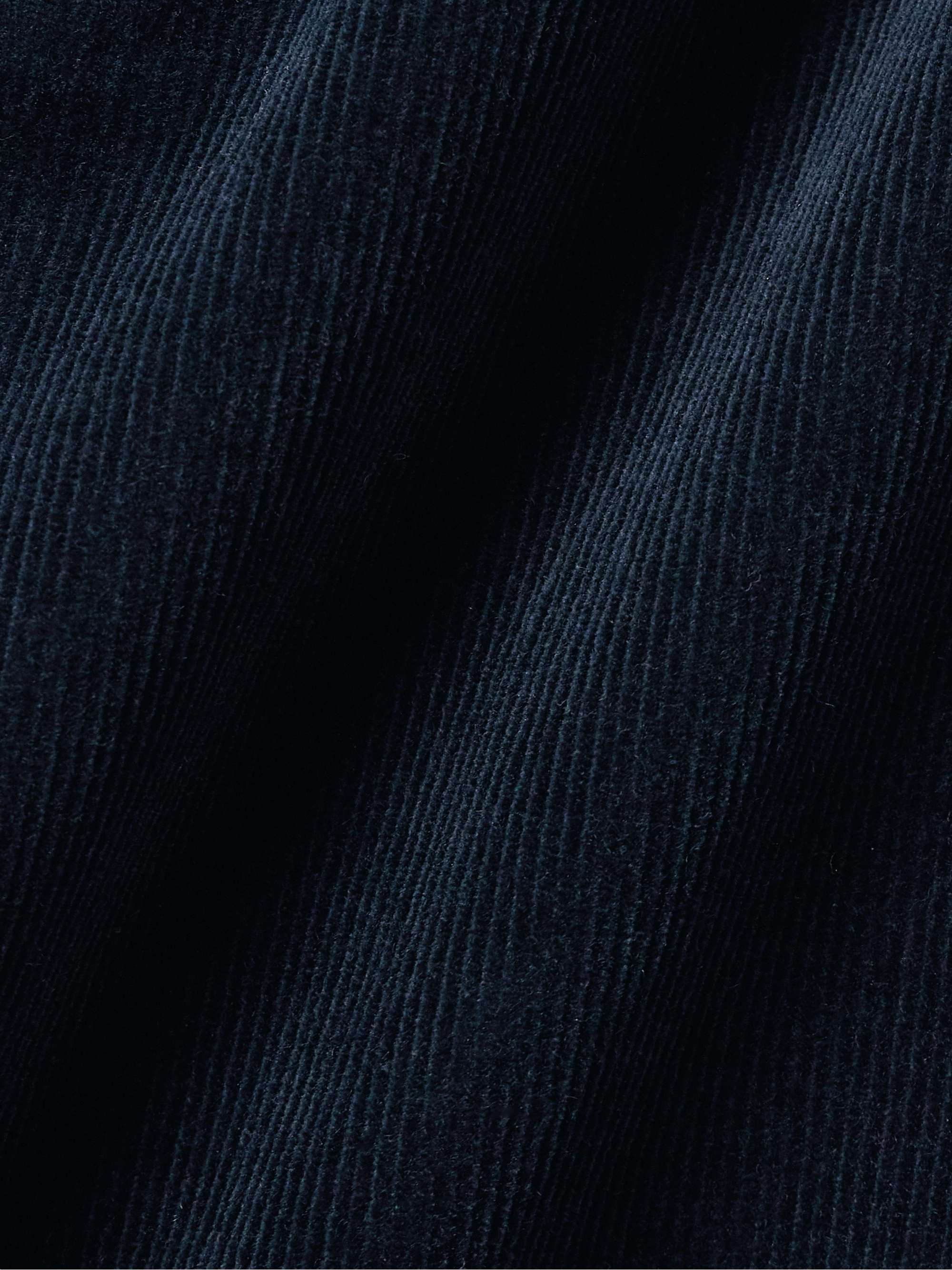 Zurie Ankle cotton-blend corduroy straight-leg pants view