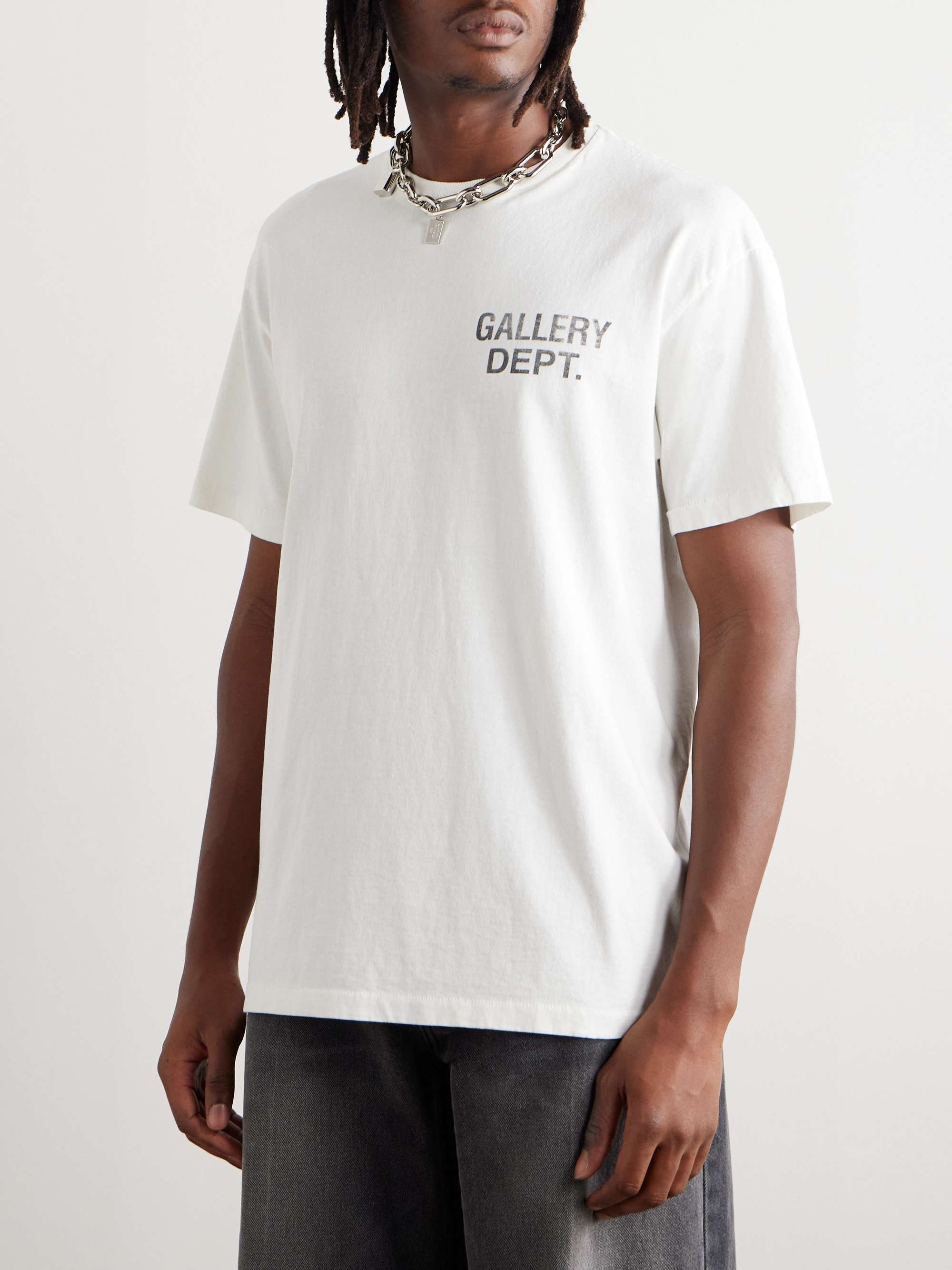 Vintage Souvenir Logo-Print Cotton-Jersey T-Shirt view