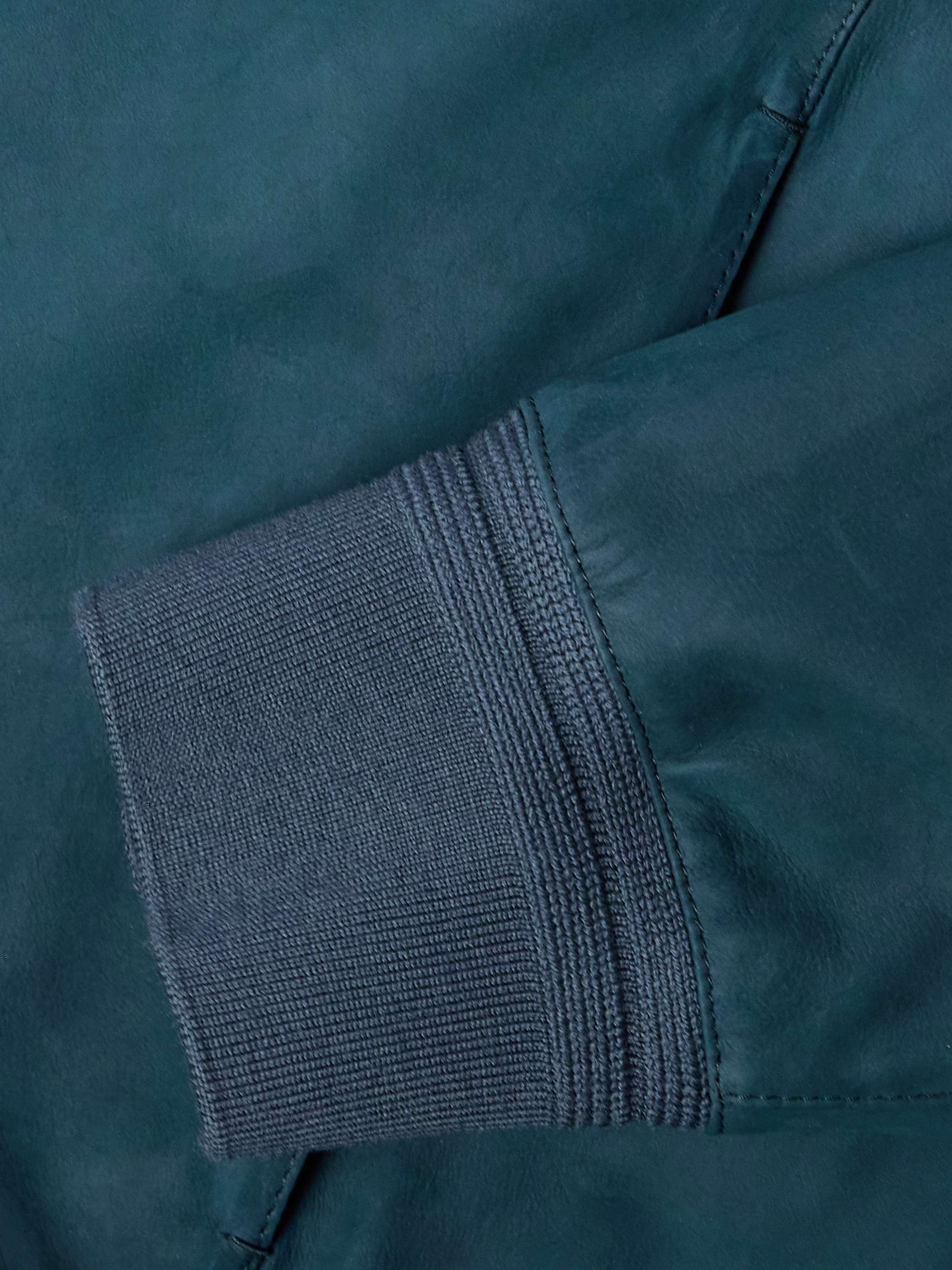 Nubuck Bomber Jacket view