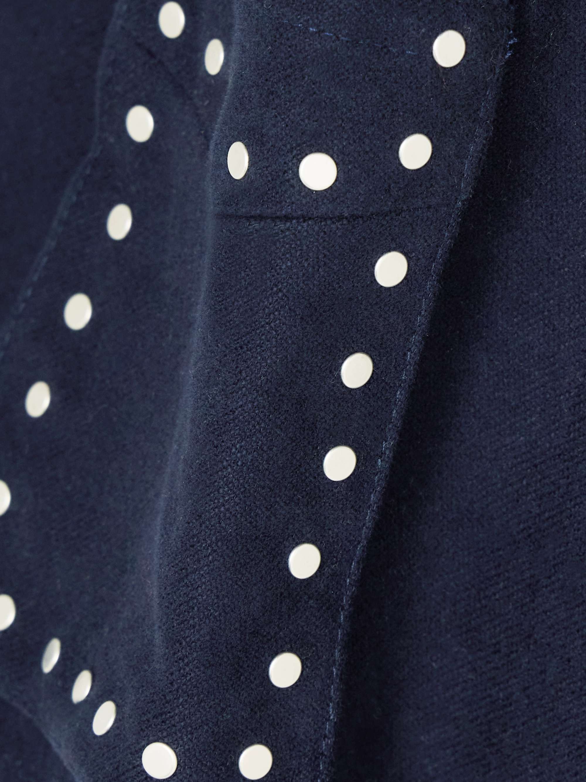 Jude studded cotton-twill jacket view
