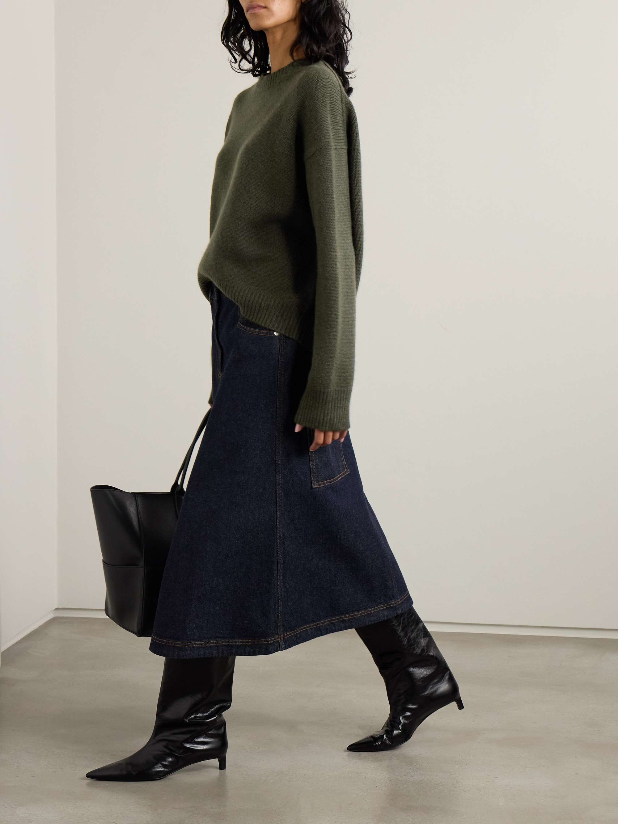 The Ivy cashmere sweater view