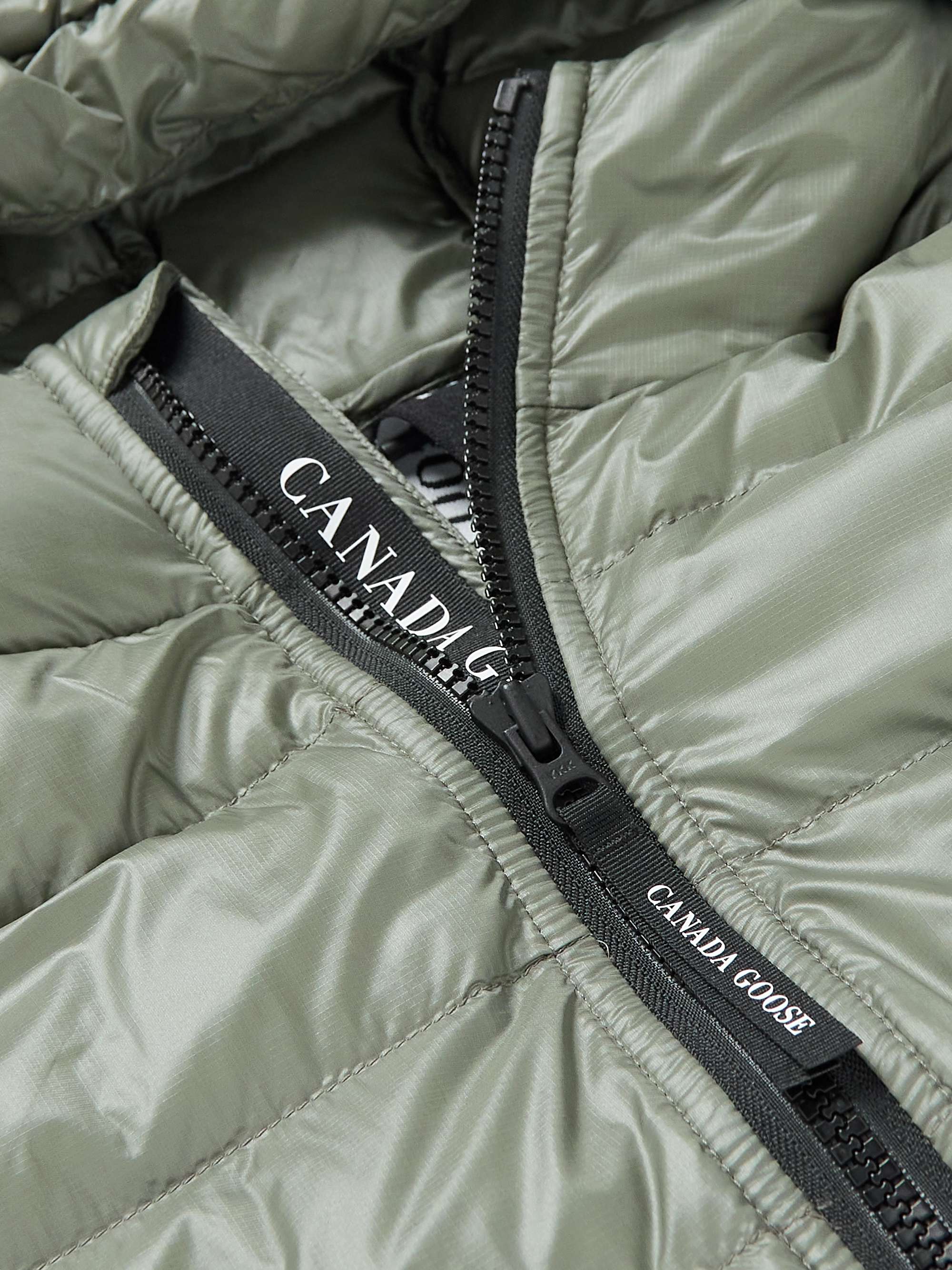Crofton Recycled Nylon-Ripstop Hooded Down Jacket view