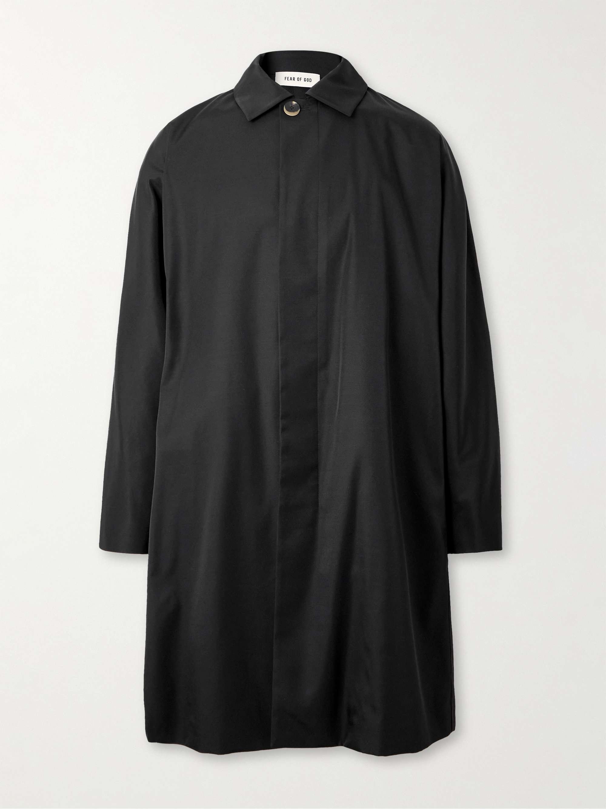 Eternal Oversized Logo-Appliquéd Twill Coat hero visual