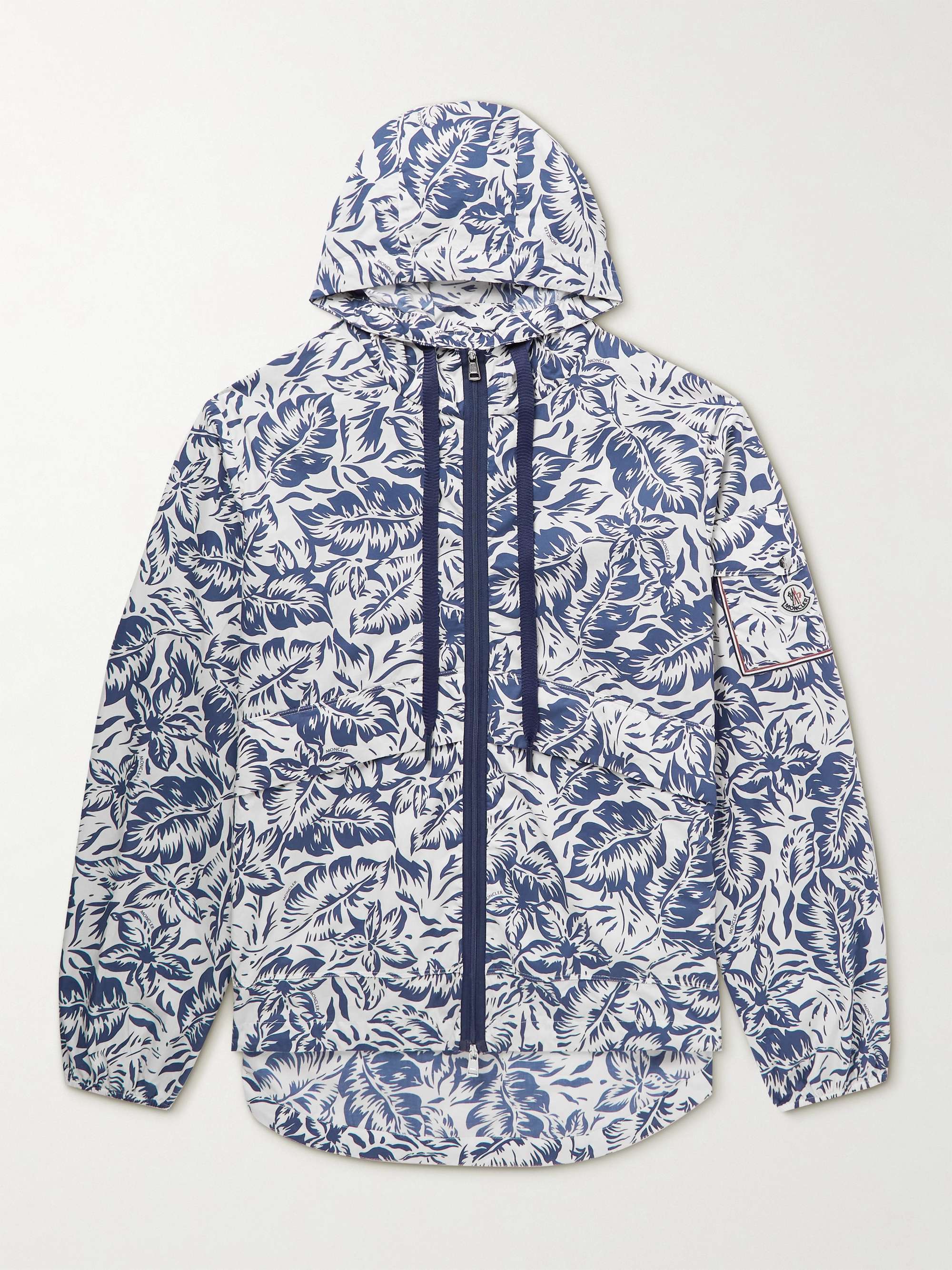 Ebizo Logo-Appliquéd Printed Cotton Hooded Jacket hero visual