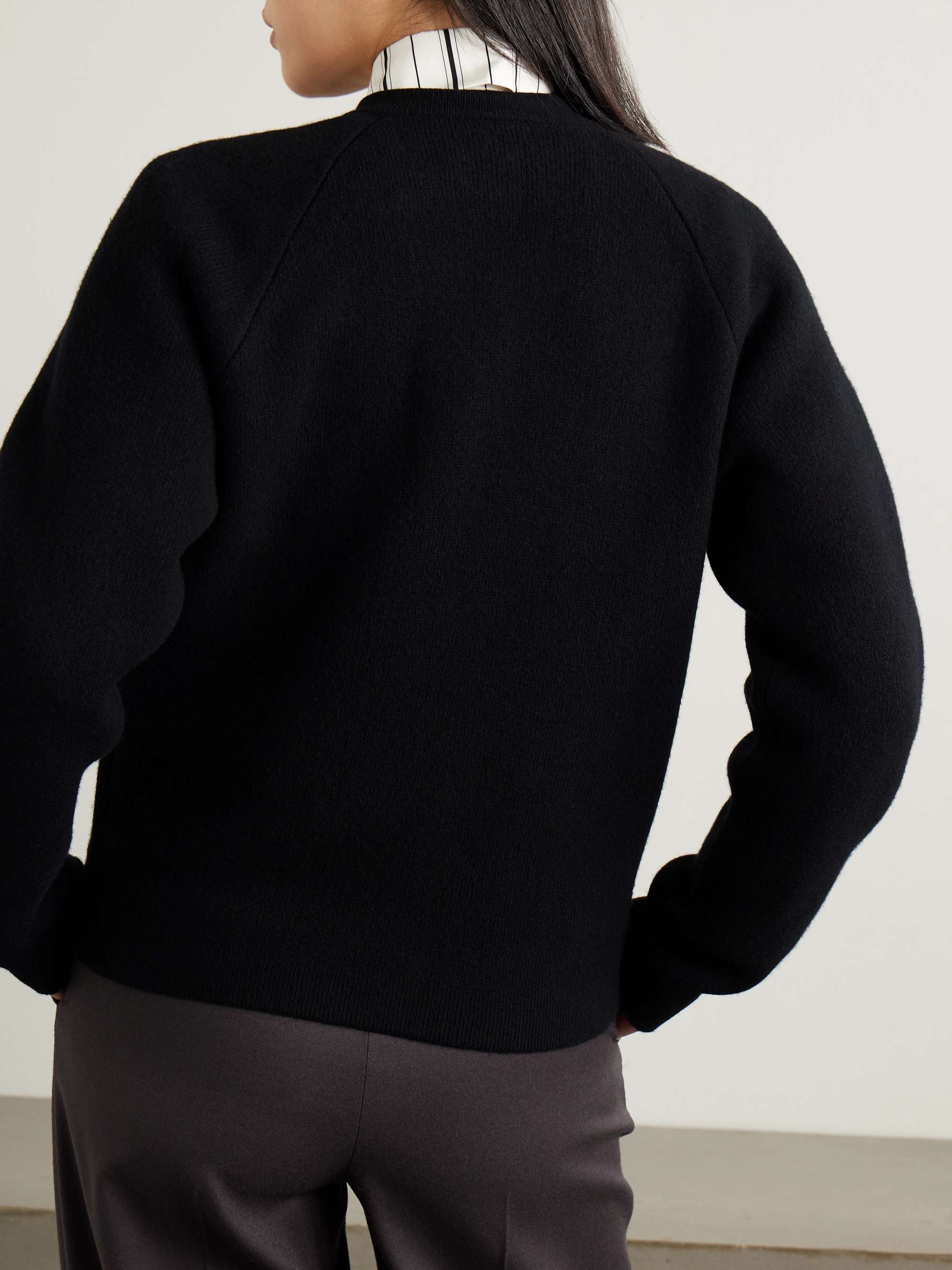 Wool-blend cardigan view
