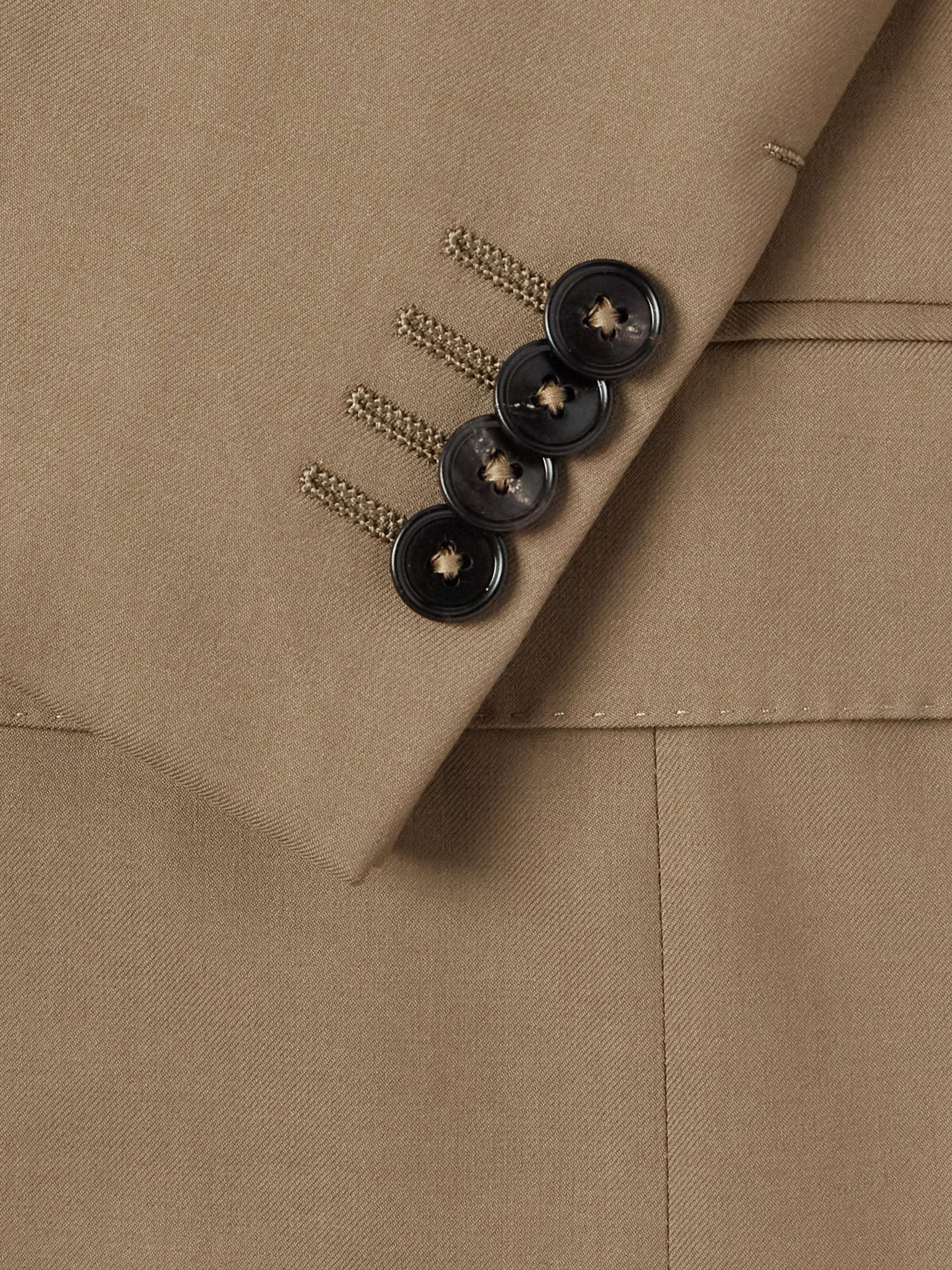 Double-Breasted Trofeo™ Wool-Twill Suit view