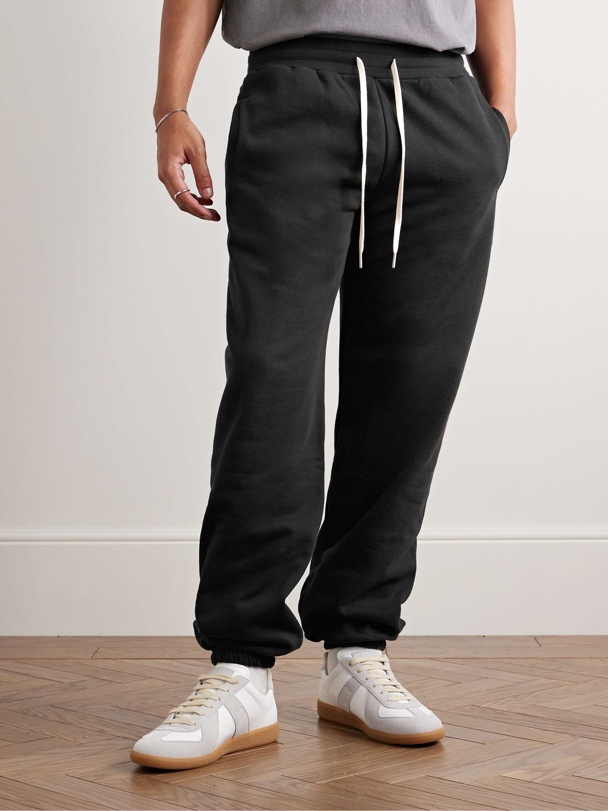 Capricorn Tapered Cotton-Jersey Sweatpants view