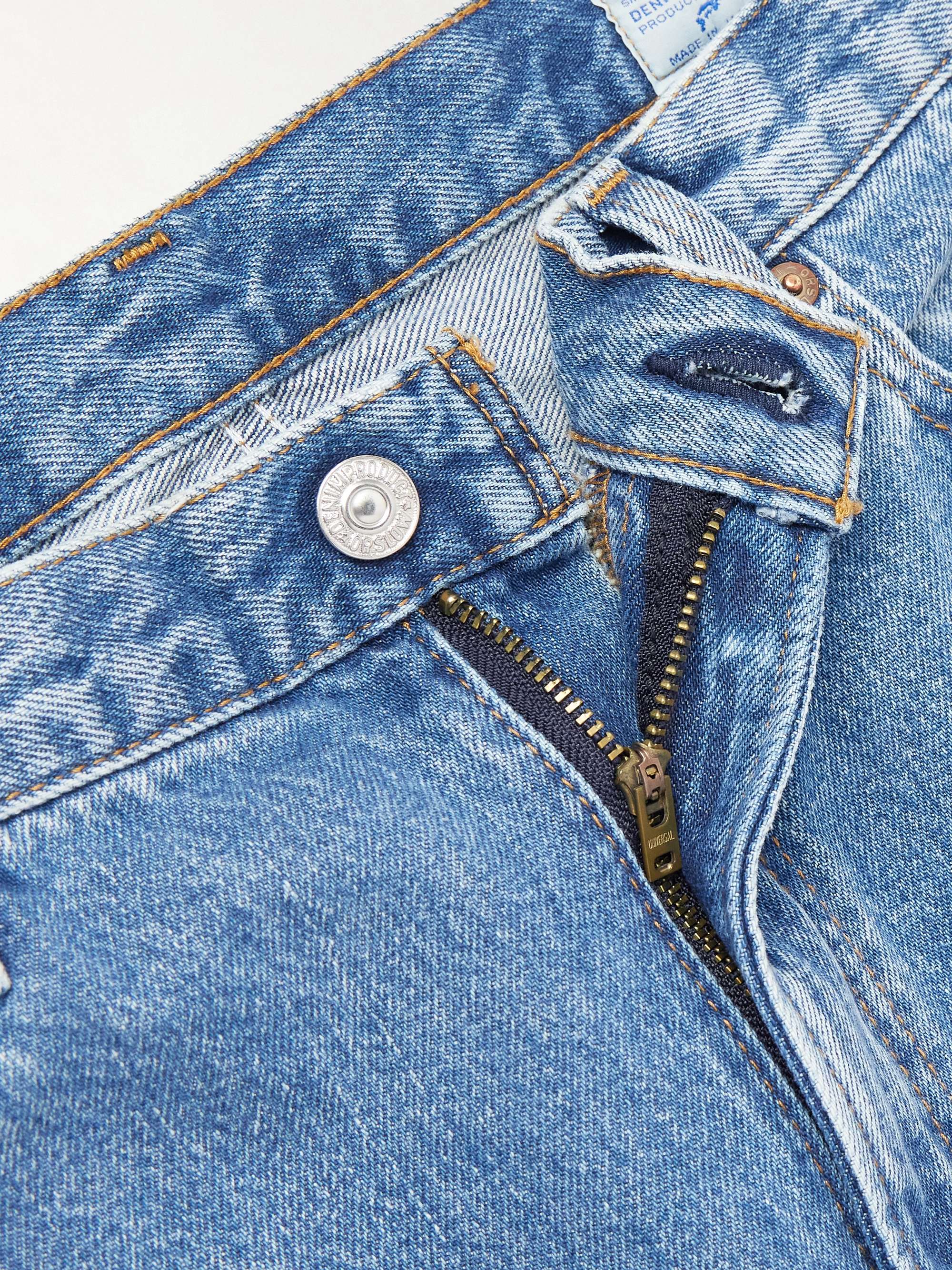 Super Dad's Wide-Leg Denim Shorts view