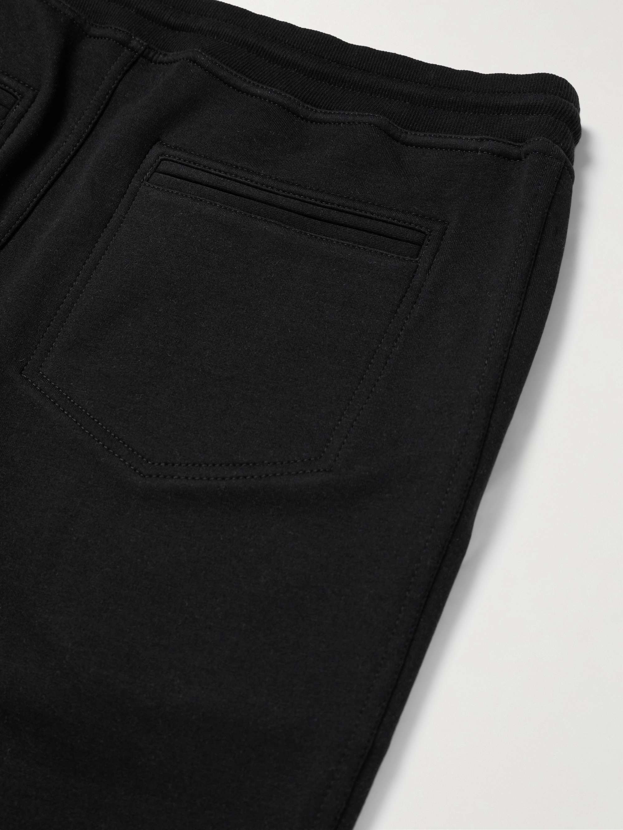 Cotton-Blend Jersey Sweatpants view