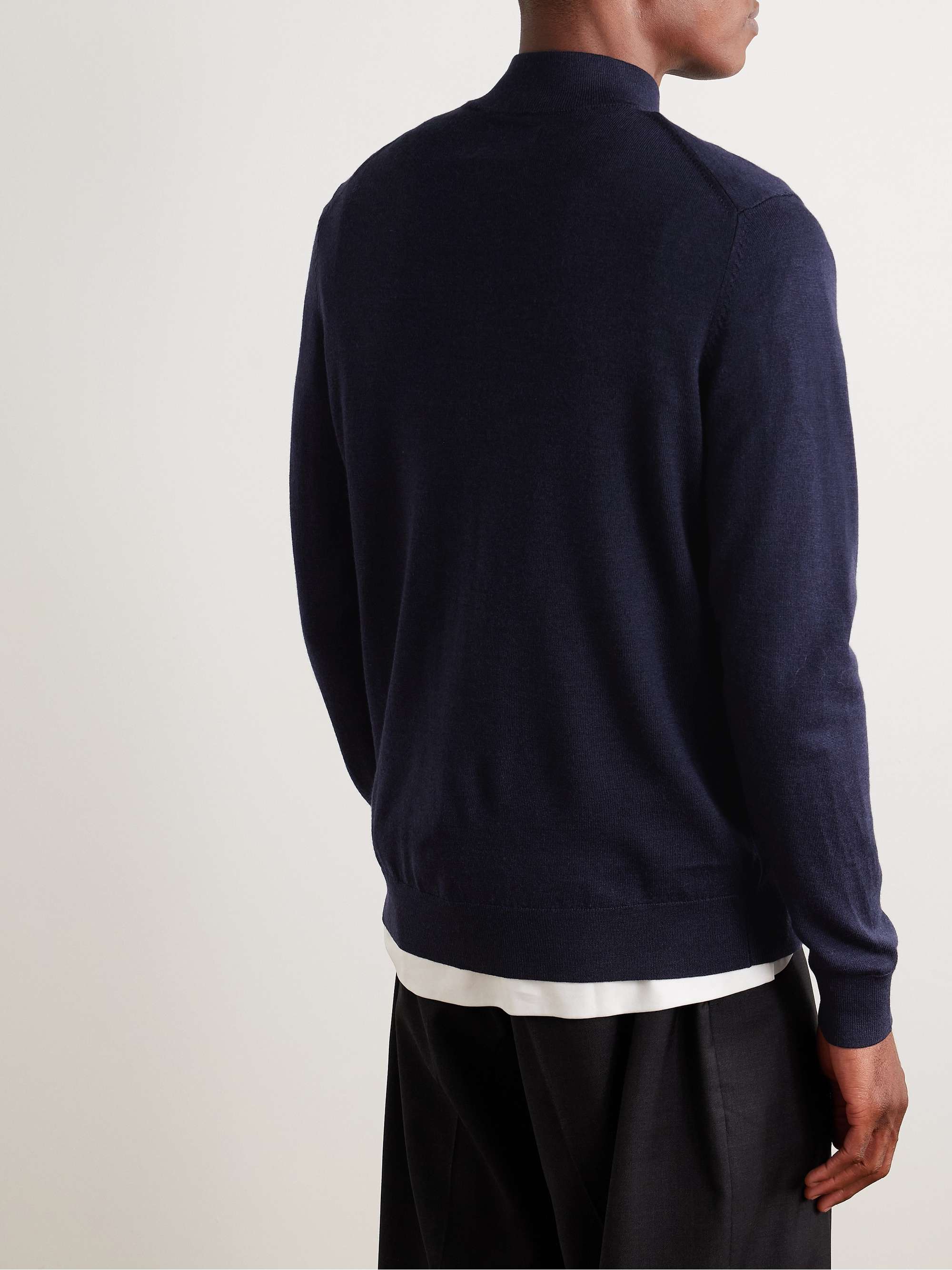 Sergio 6605 Wool Half-Zip Sweater view