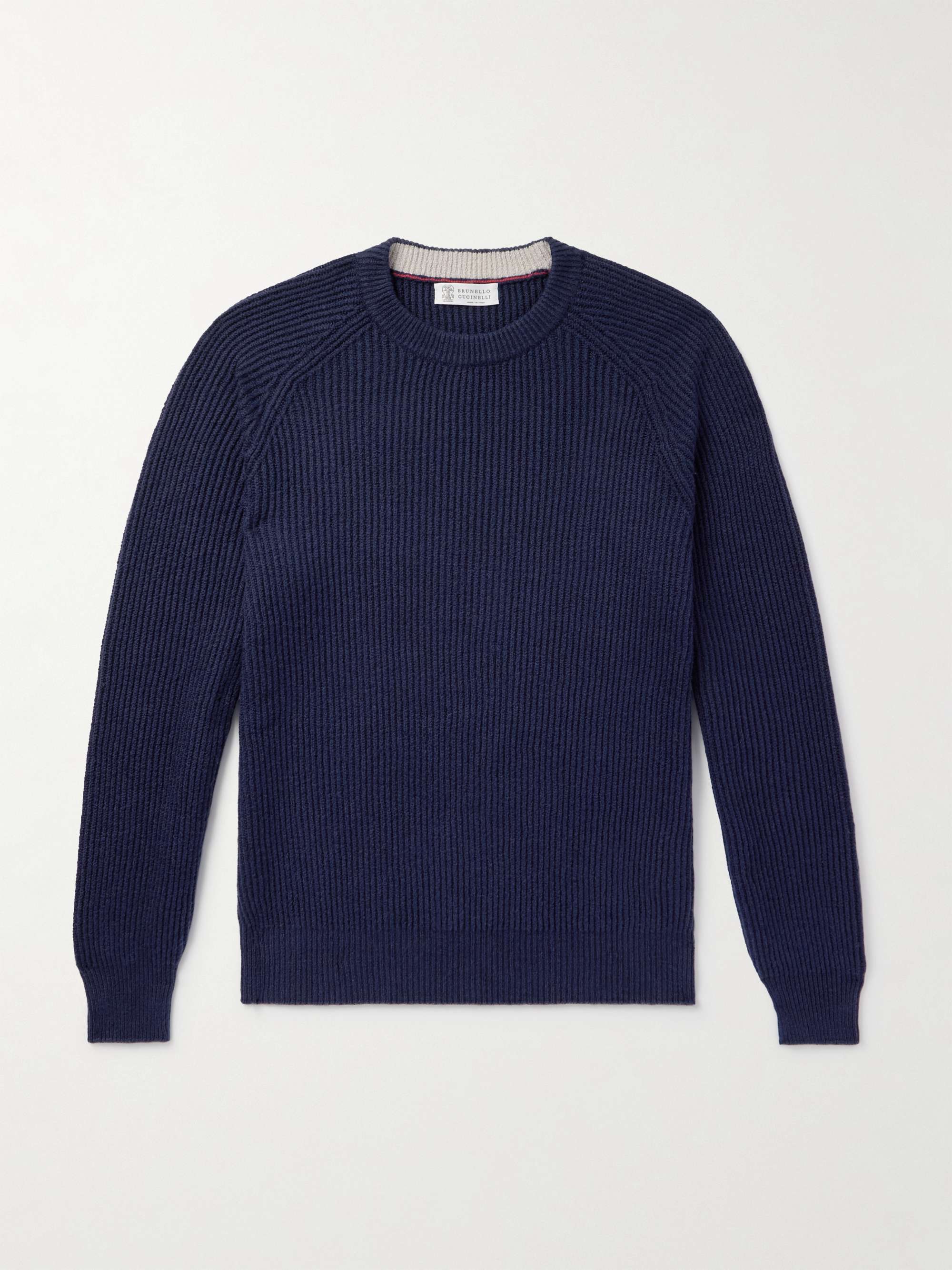 Ribbed Cotton Sweater hero visual