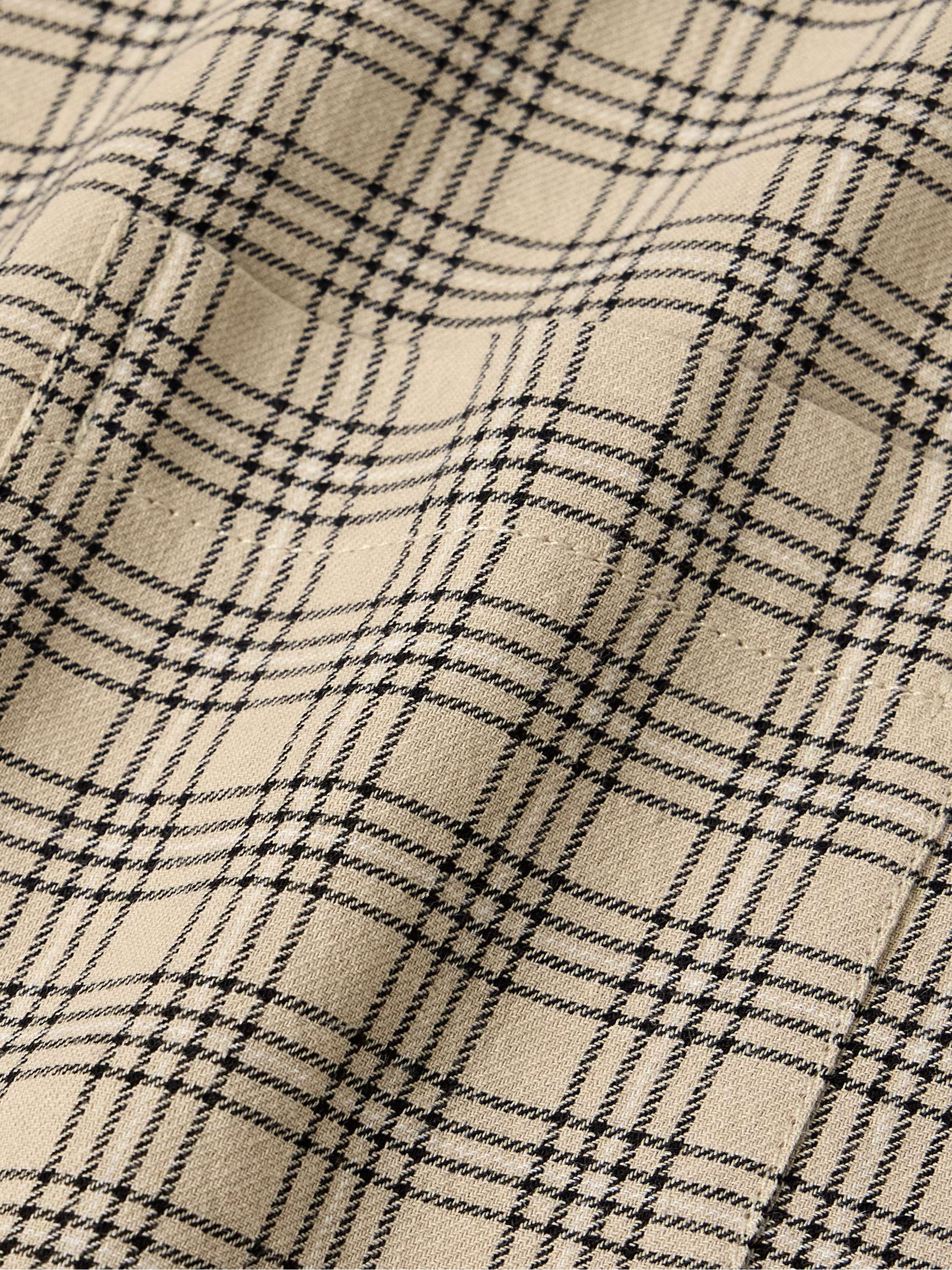 Cloak Checked Woven Shirt view
