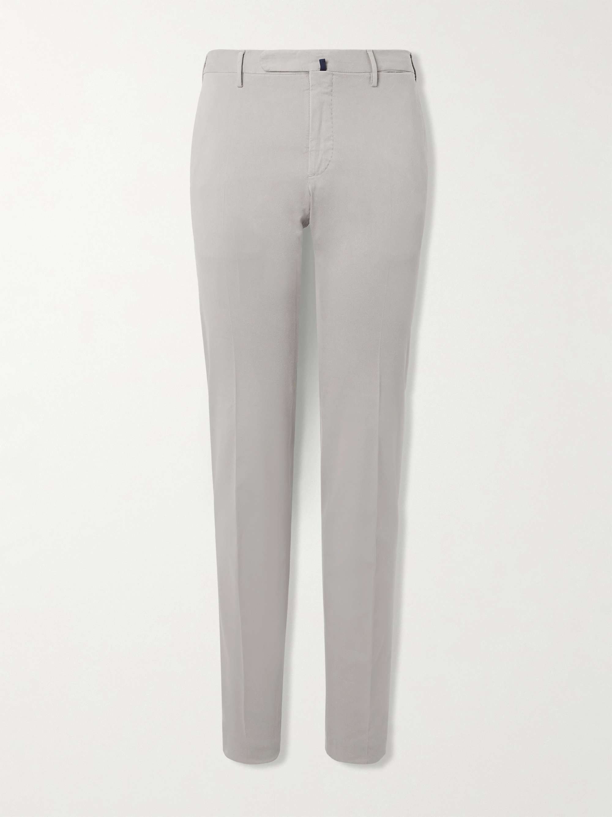 Venezia 1951 Slim-Fit Straight-Leg Stretch-Cotton and Lyocell-Blend Trousers hero visual