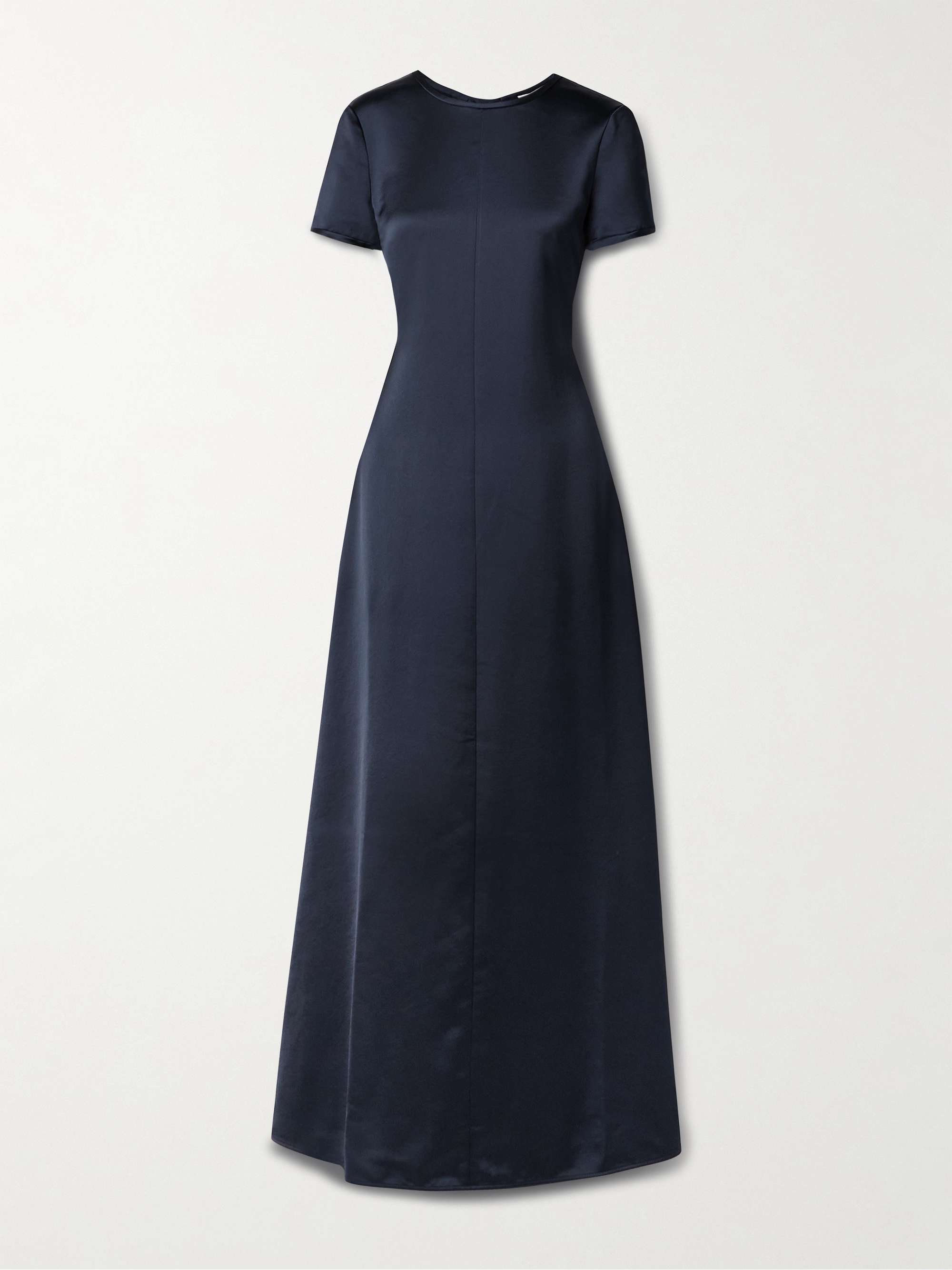 Delphine tie-detailed satin-twill maxi dress hero visual