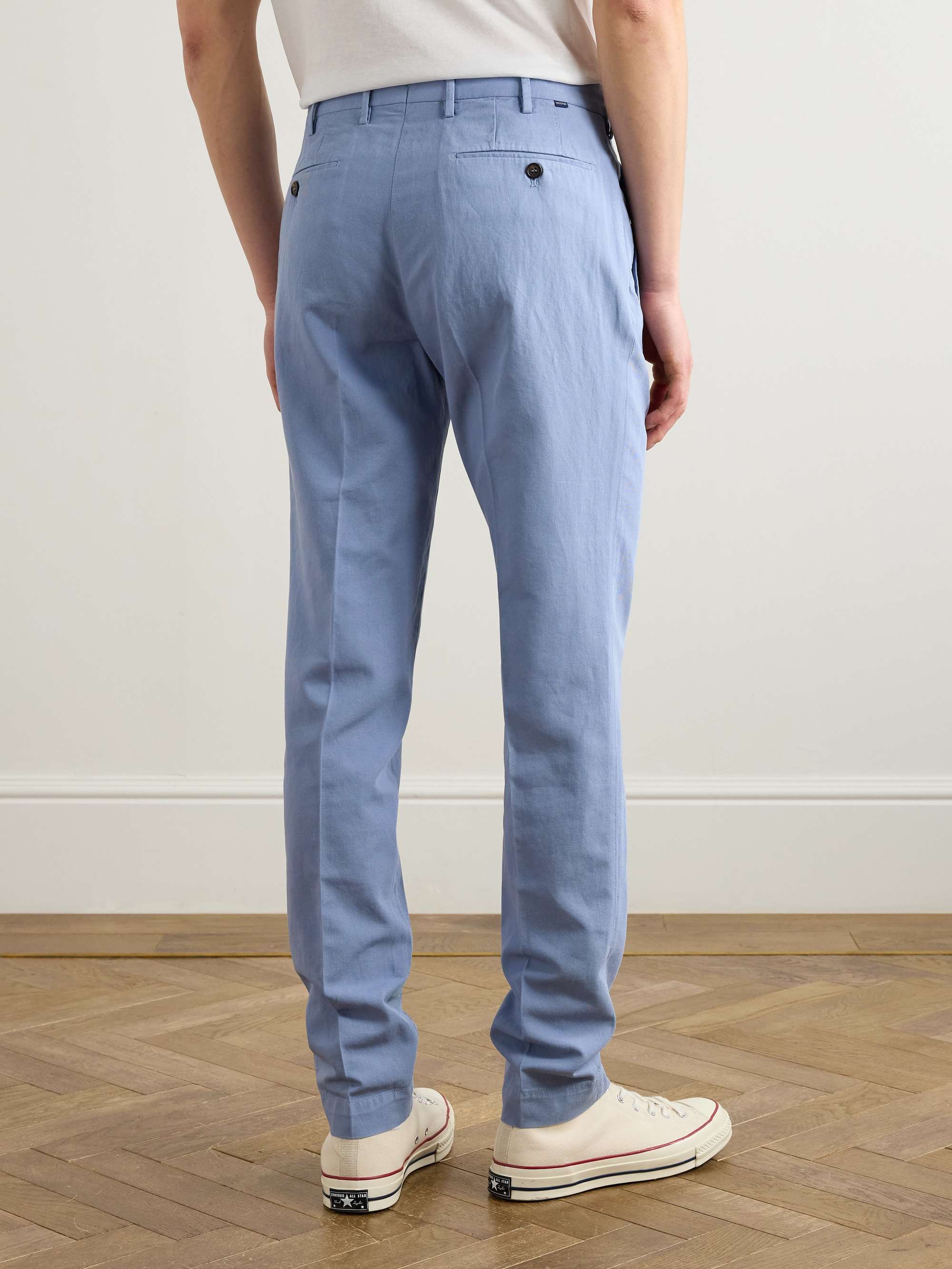Venezia 1951 Tapered Pleated Ice Crêpe Trousers view