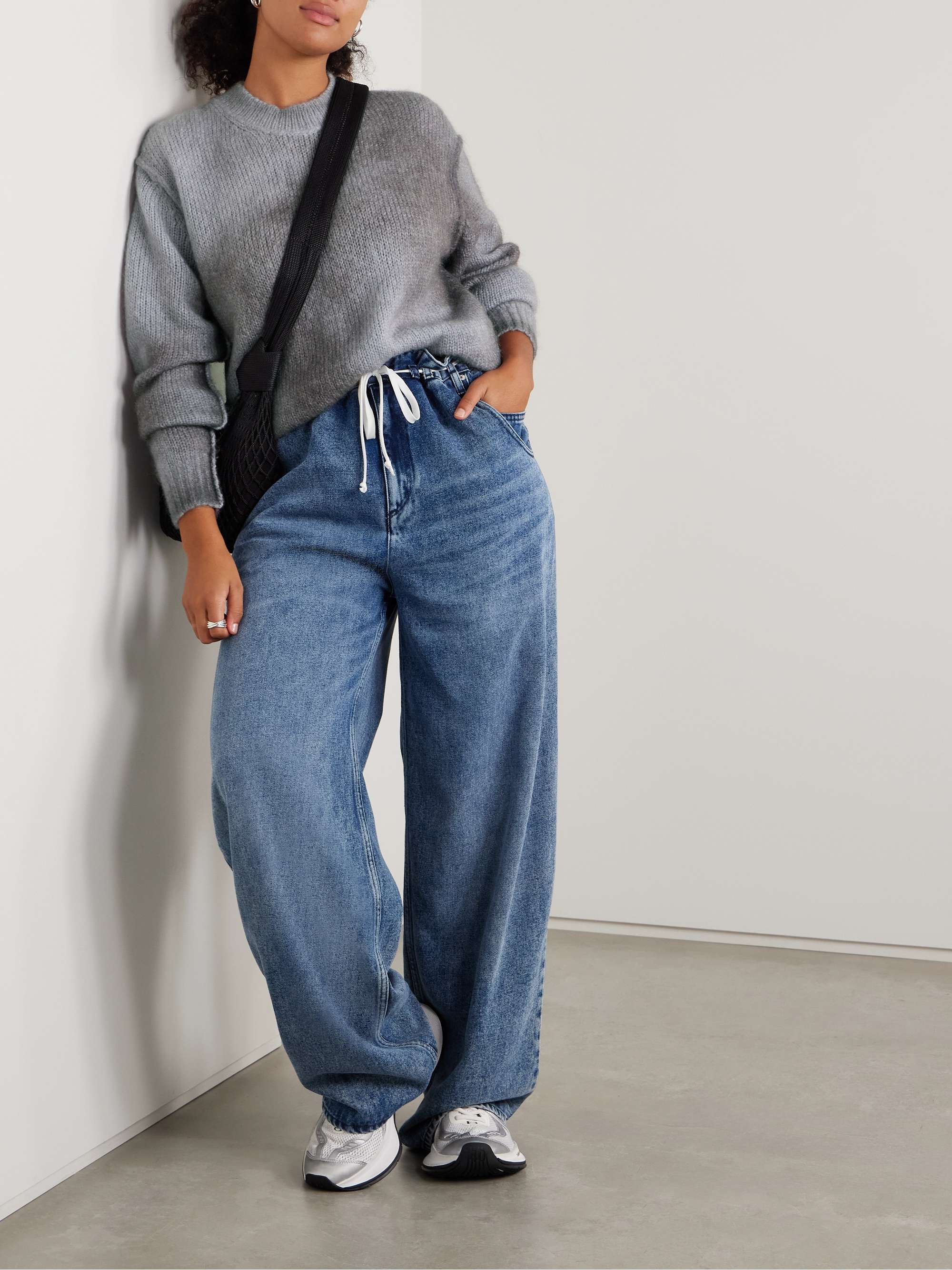 Printed knitted sweater view