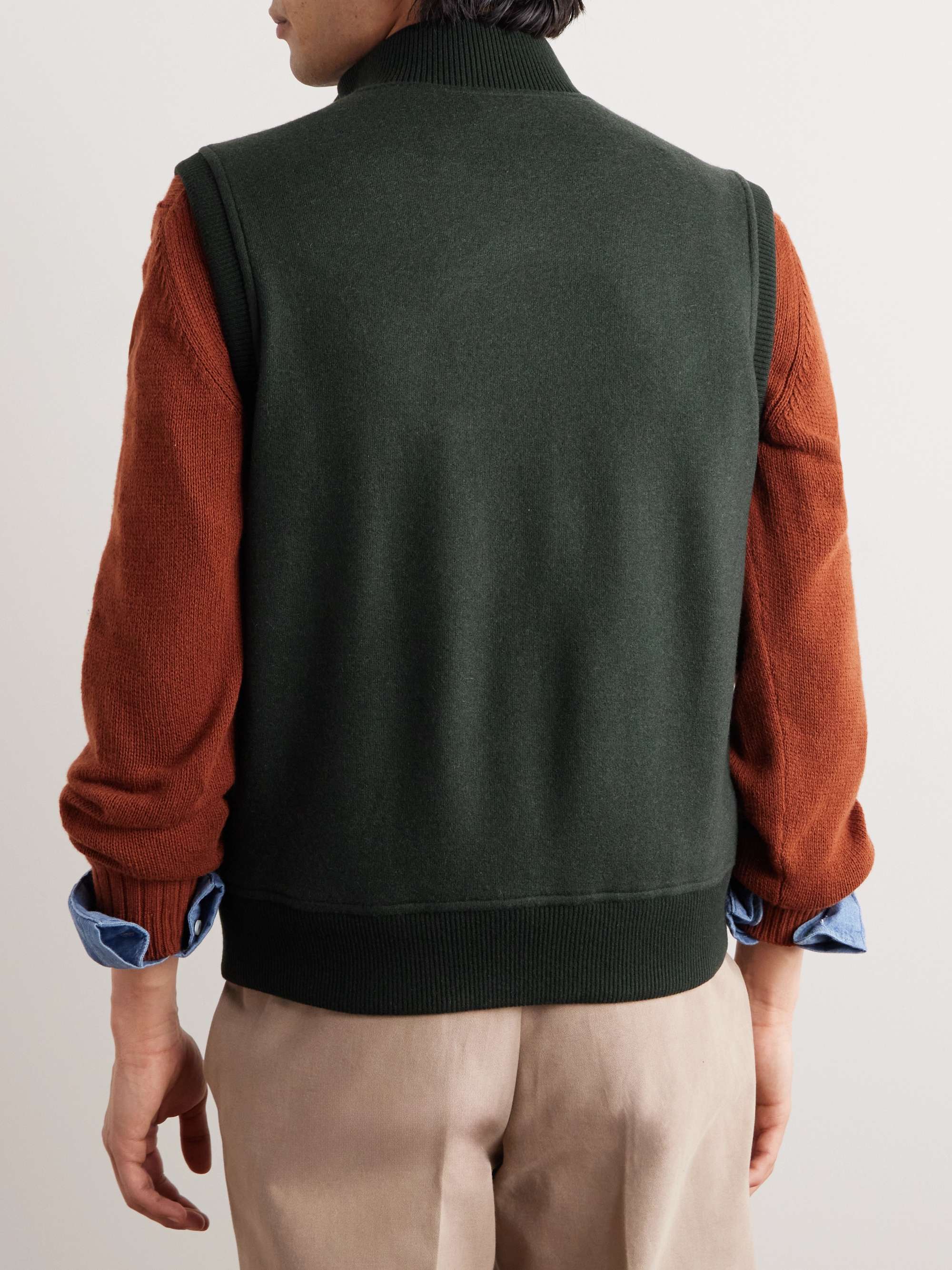 Carry Padded Cashmere Gilet view