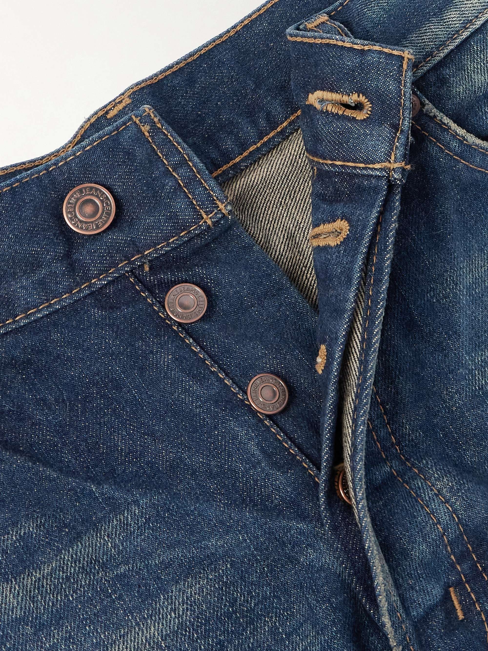 Kurt Straight-Leg Distressed Jeans view