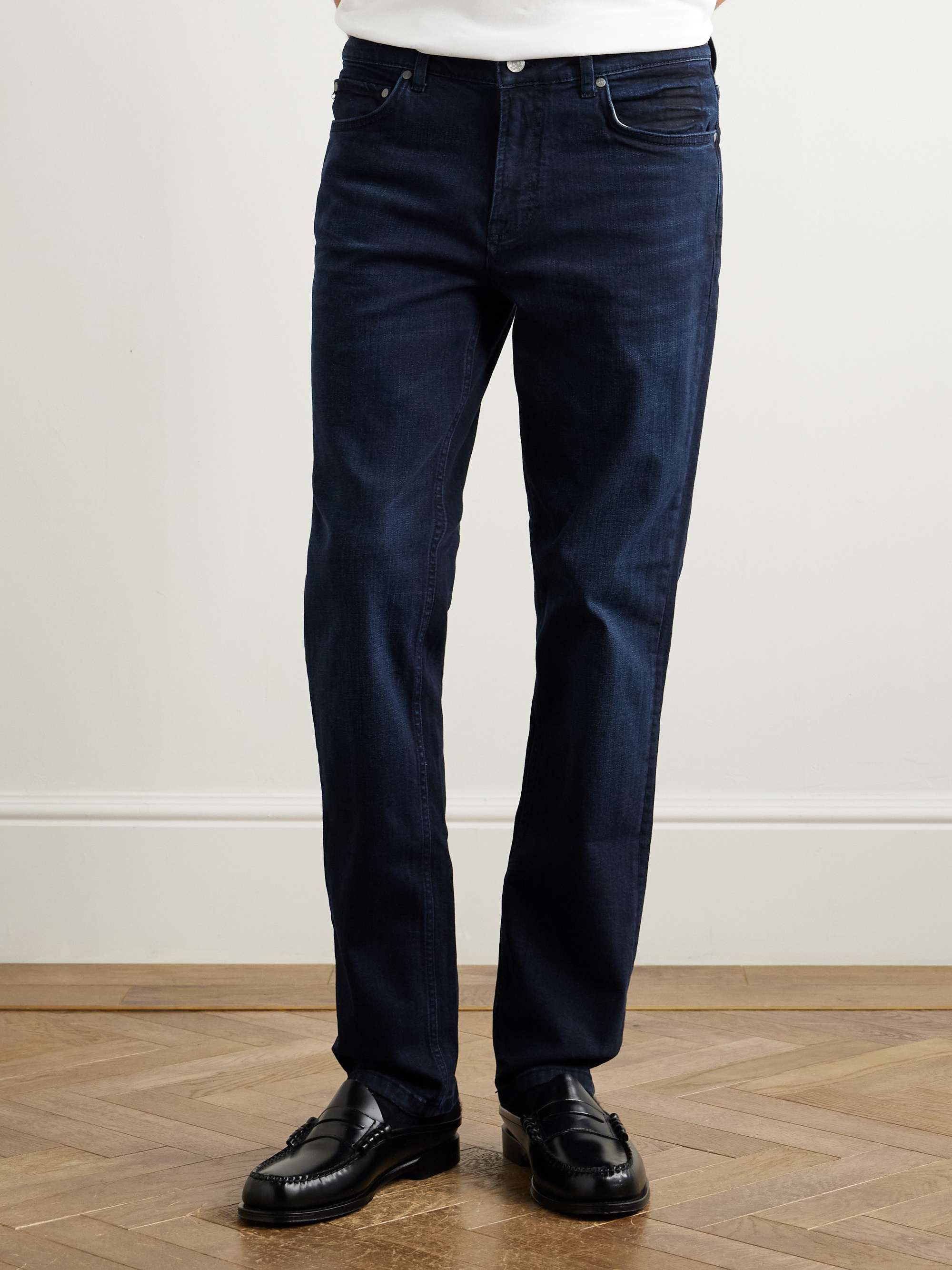 Tony 1869 Slim-Fit Straight-Leg Organic Jeans view