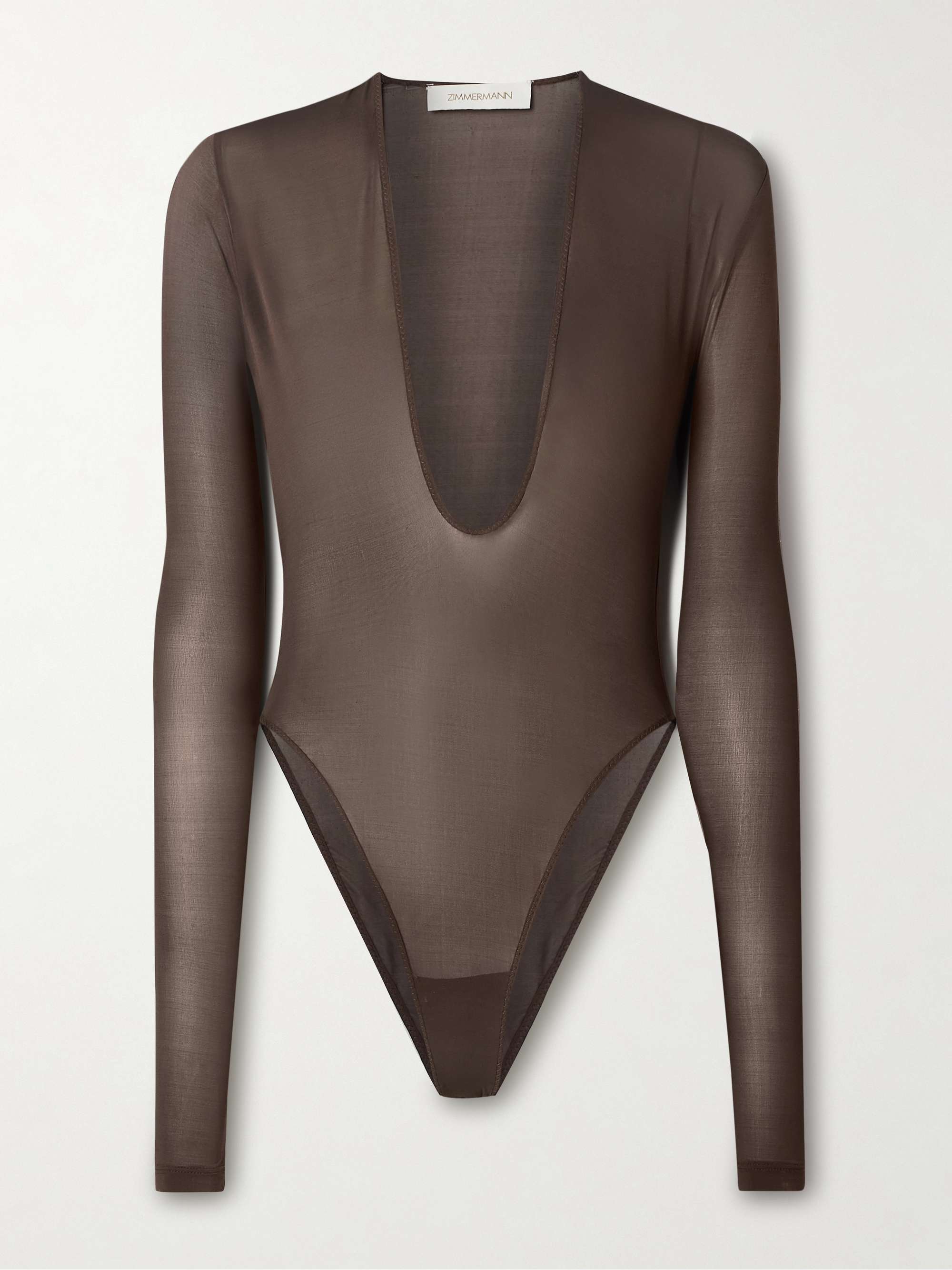 Dawning stretch-mesh bodysuit hero visual