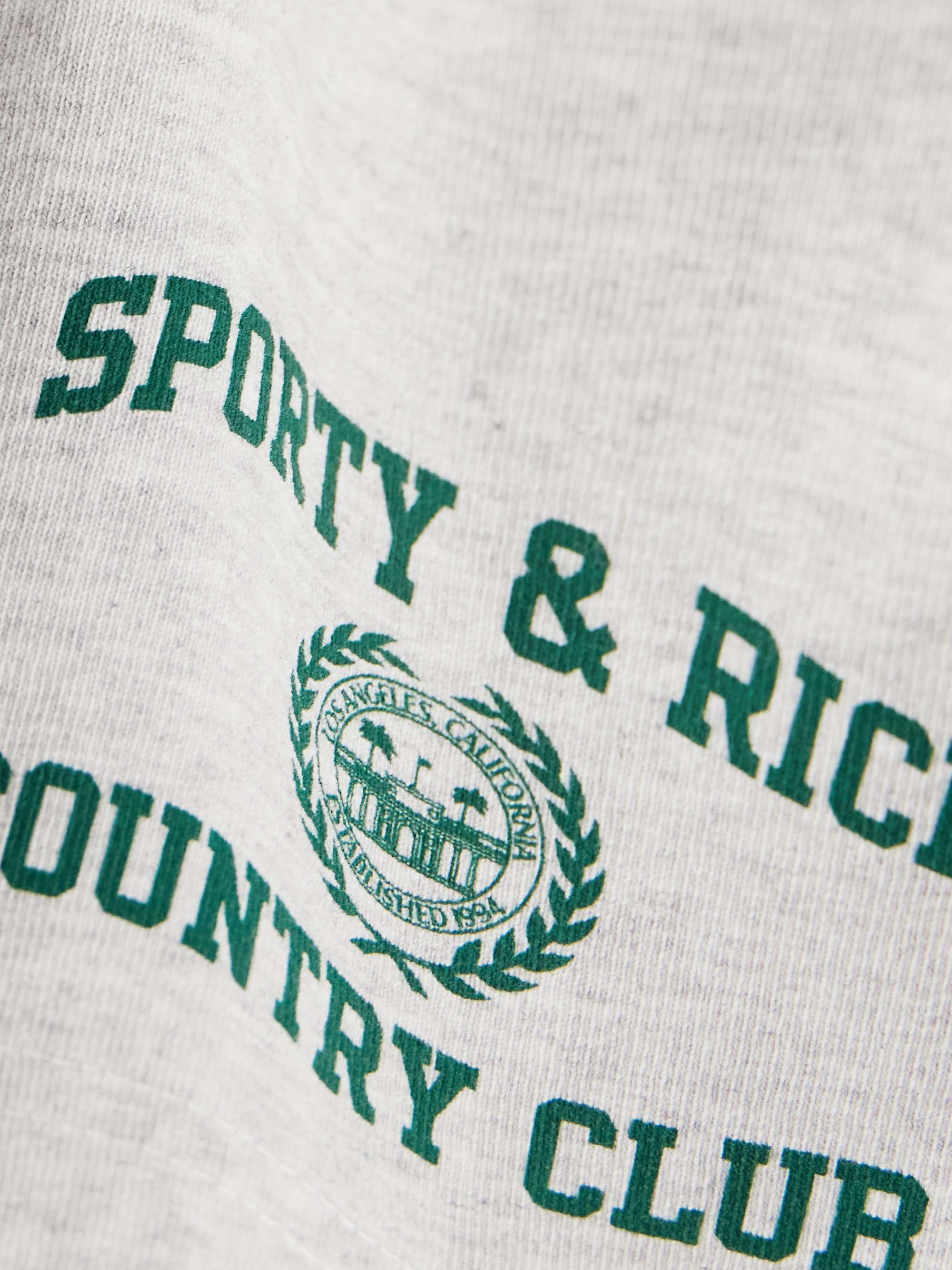 Varsity Crest printed cotton-blend jersey shorts view