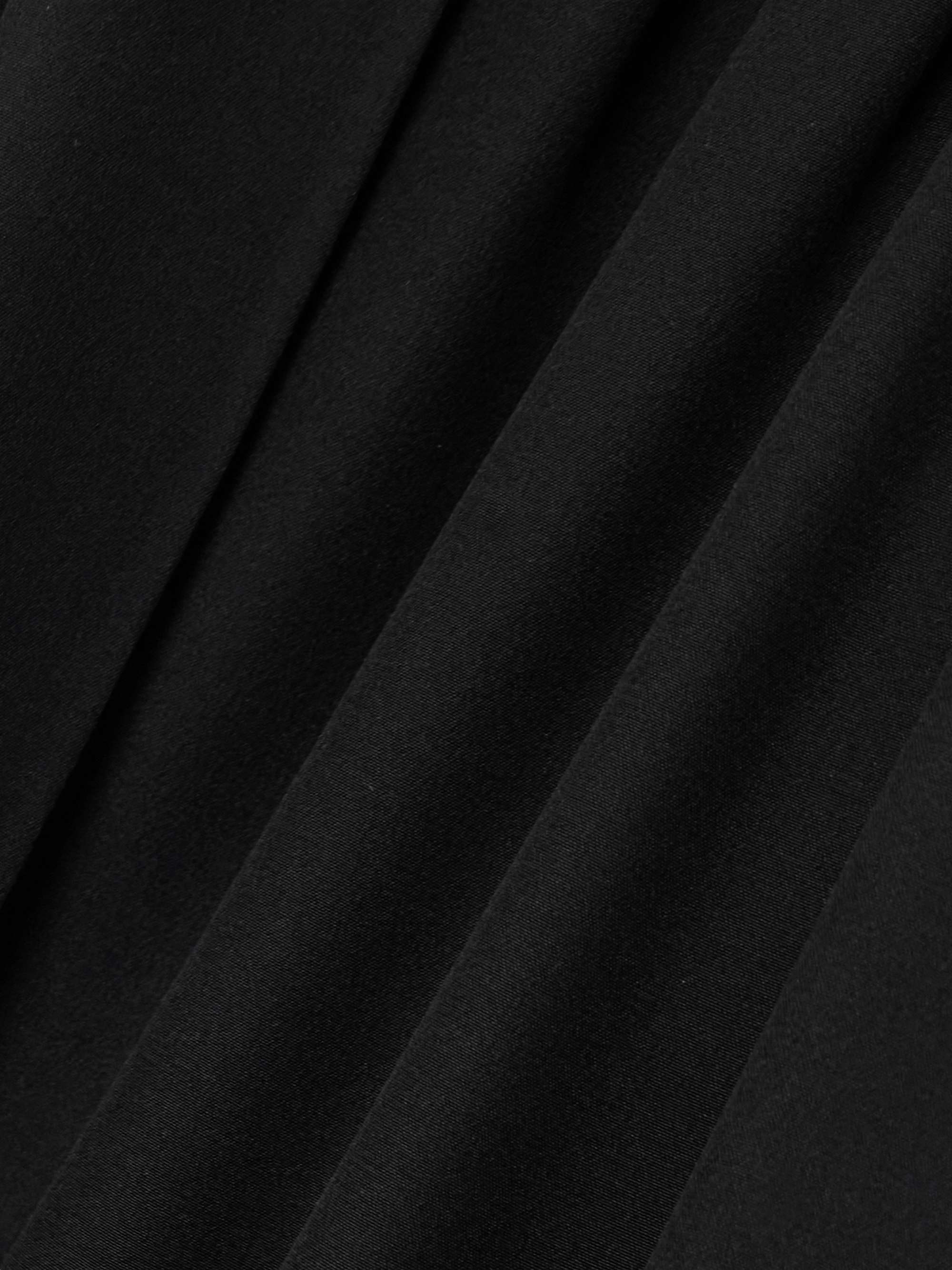 Scarf-detailed silk-crepe de chine blouse view