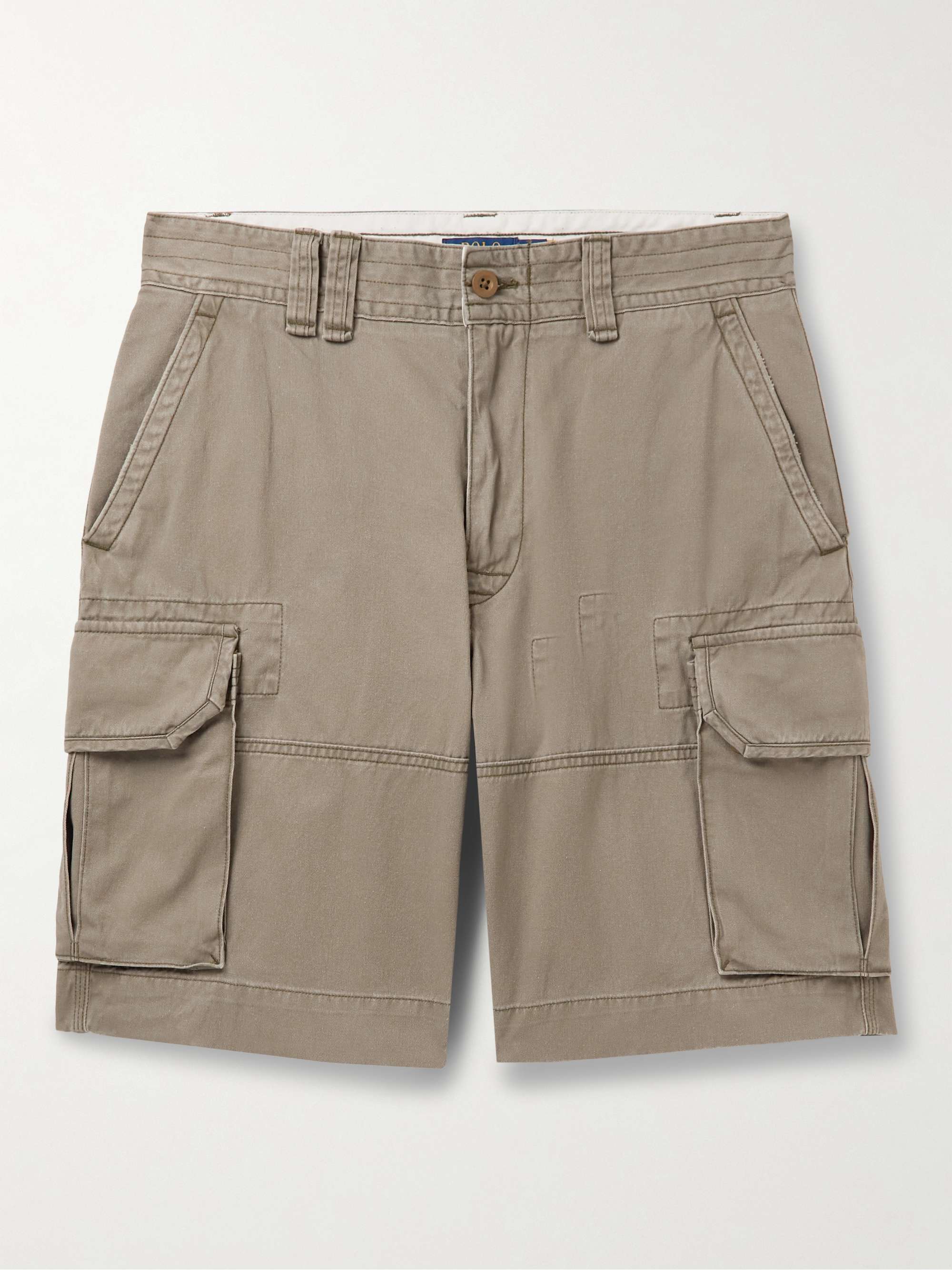 Gellar Straight-Leg Cotton-Canvas Cargo Shorts hero visual