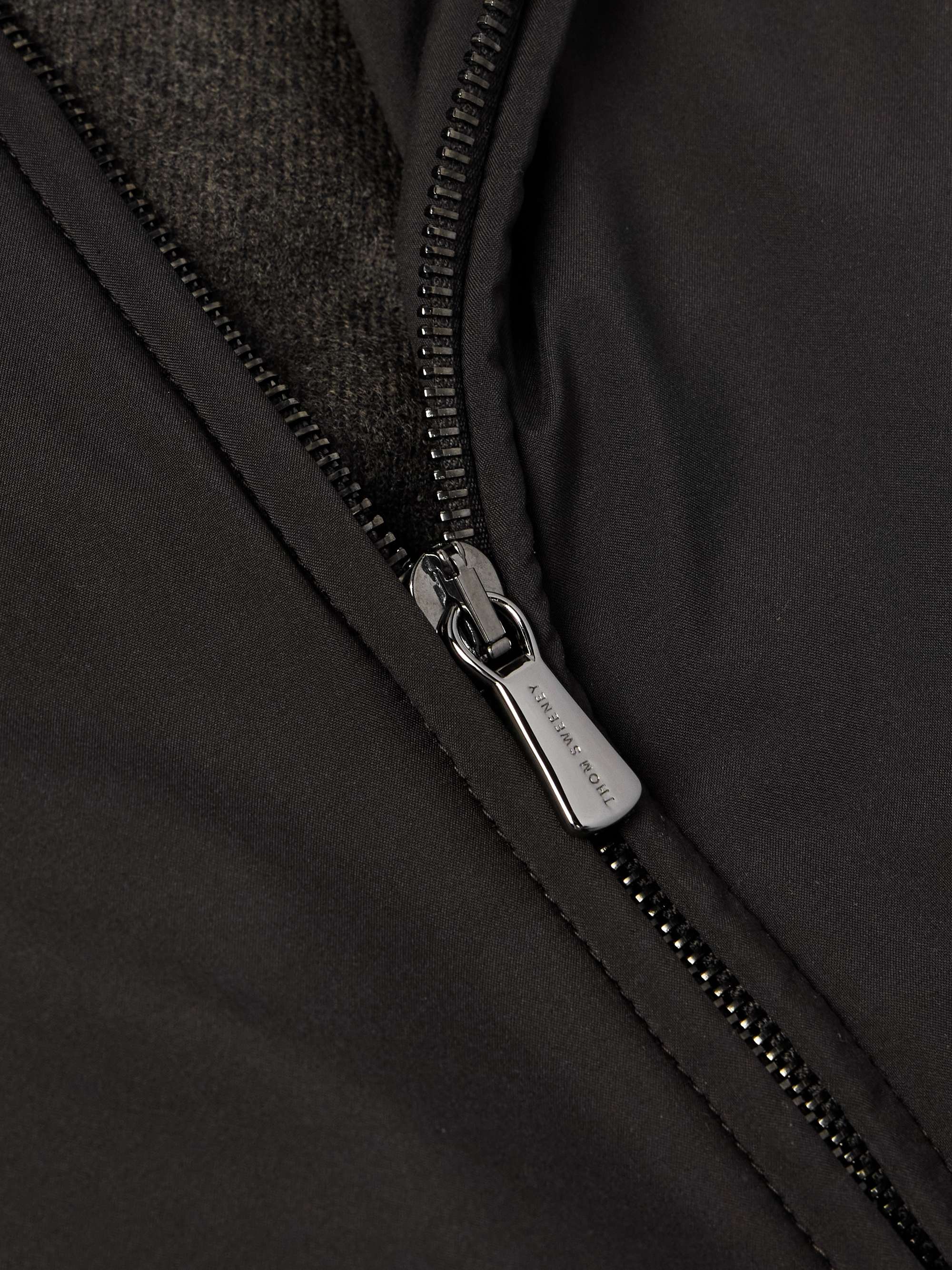 Nylon Bomber Jacket view
