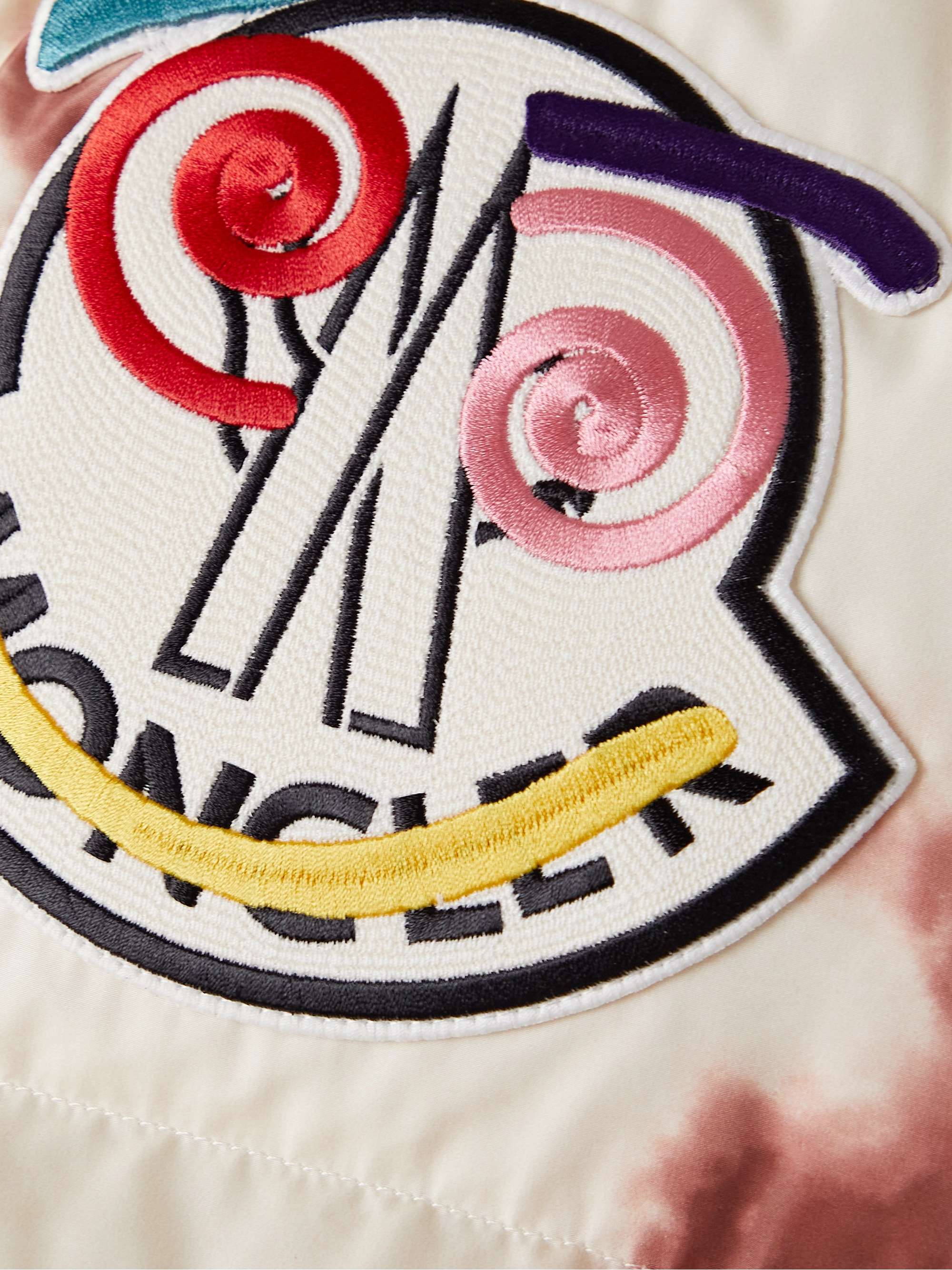 2 Moncler 1952 Tie-Dyed Quilted Shell Hooded Gilet view