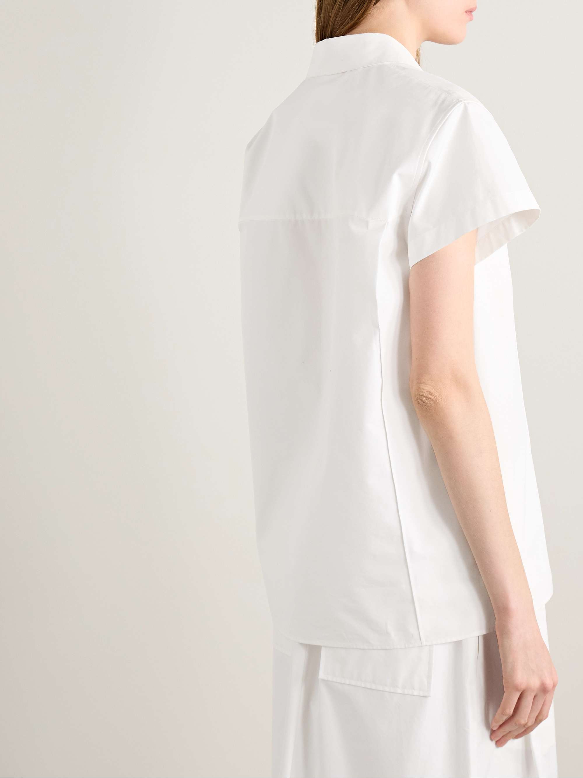 Keefe cotton-poplin shirt view
