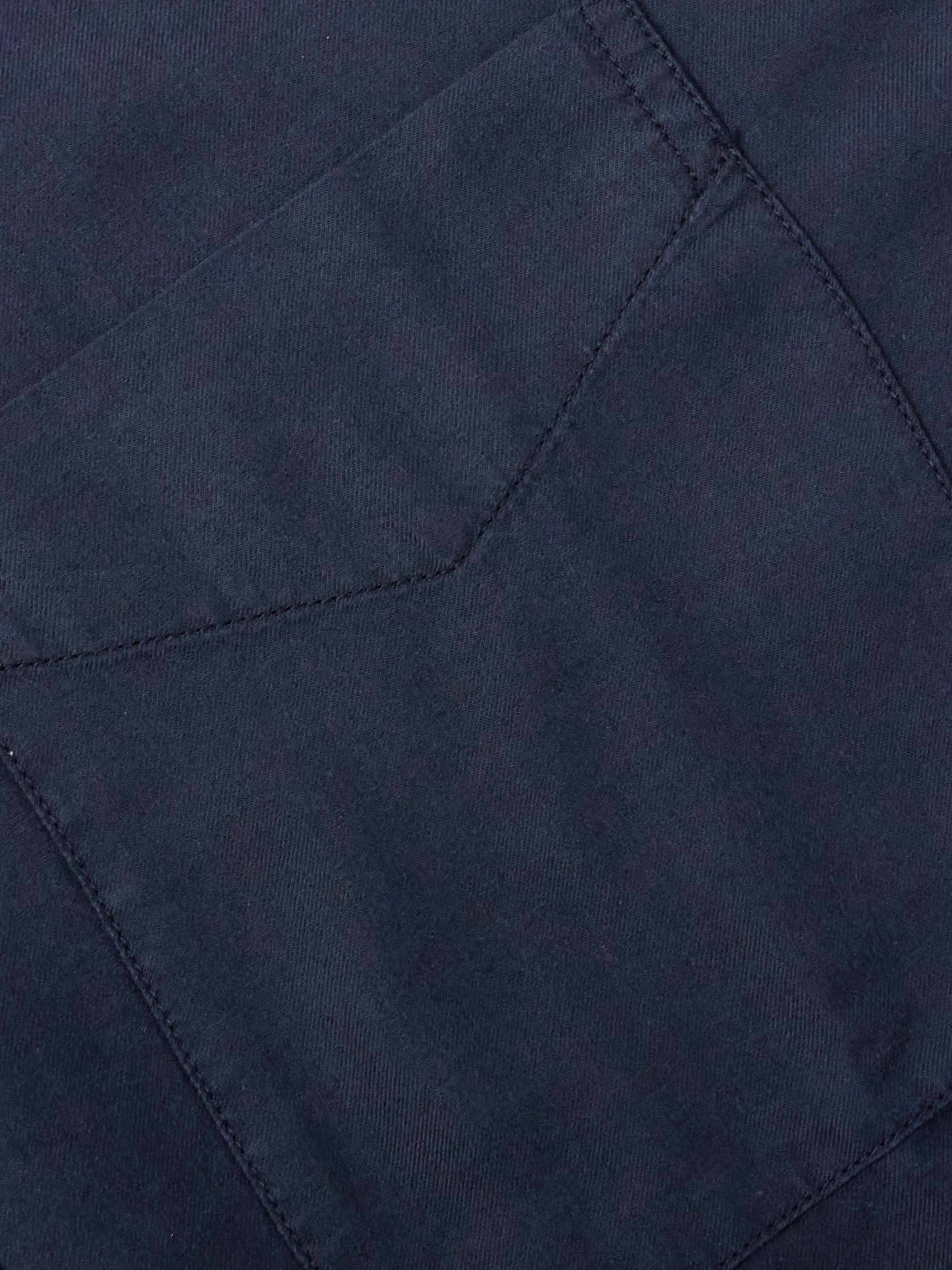 Button-Down Collar Lyocell, Cotton and Cashmere-Blend Shirt view