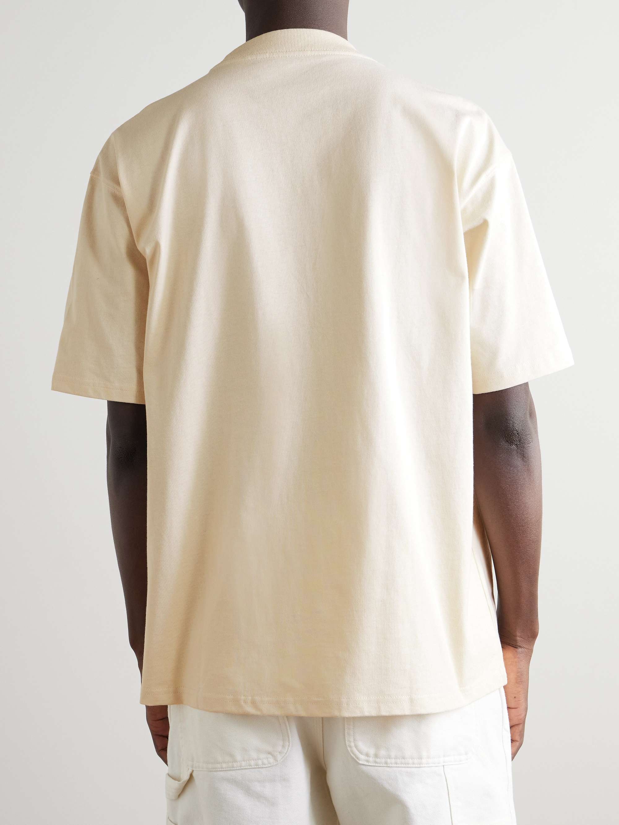 Eldon Logo-Appliquéd Organic Cotton-Jersey T-Shirt view
