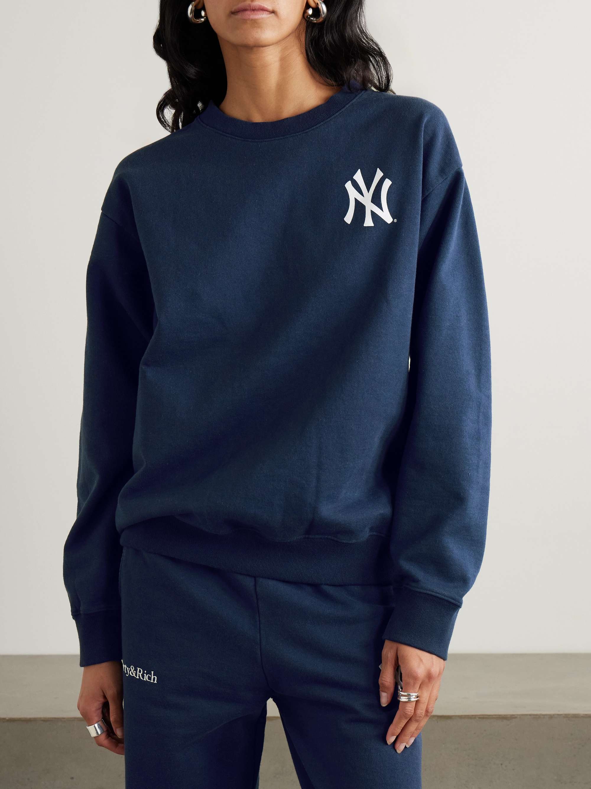 + '47 & The New York Yankees printed cotton-jersey sweatshirt view