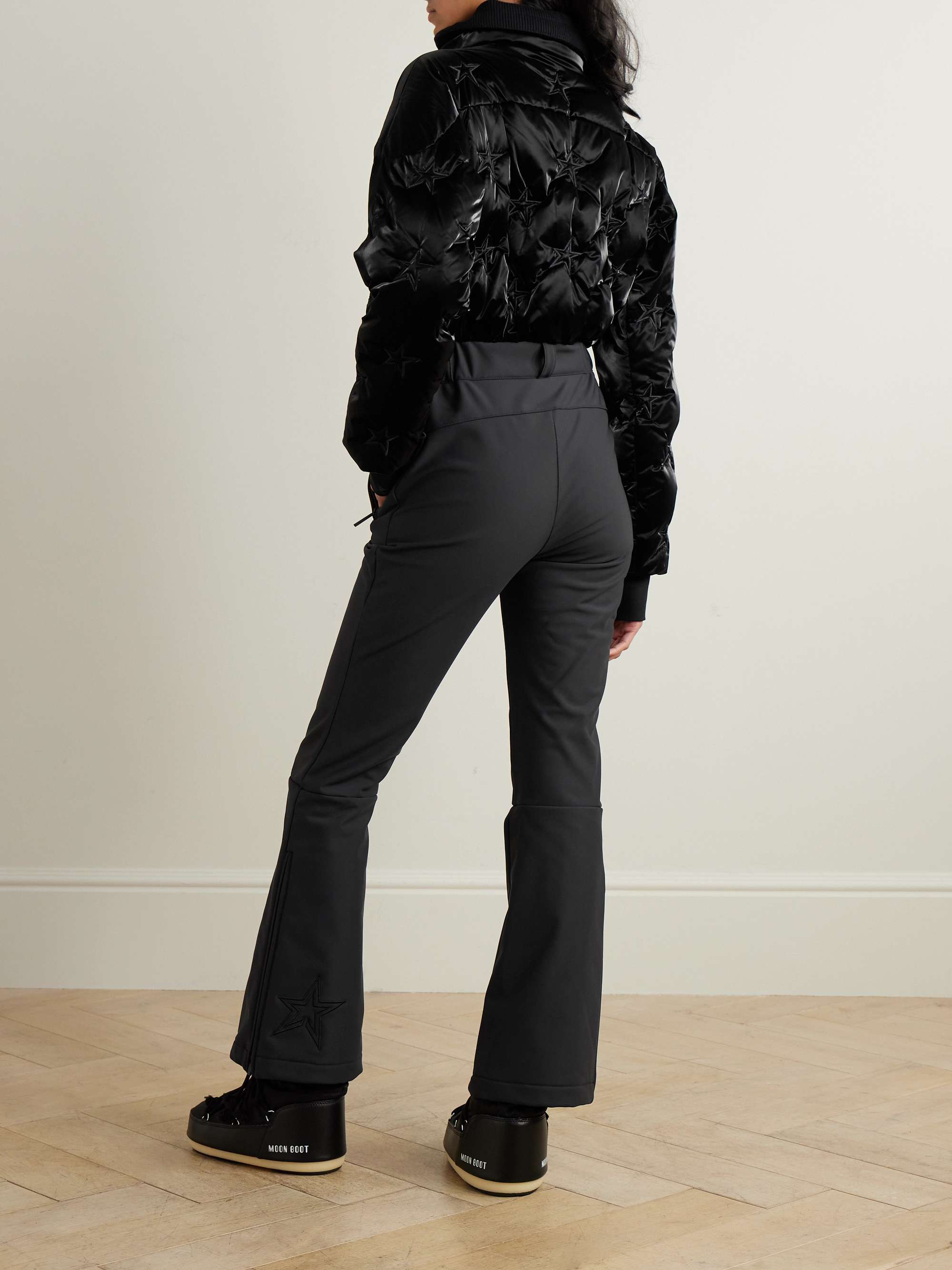 Helen embroidered quilted down ski suit view