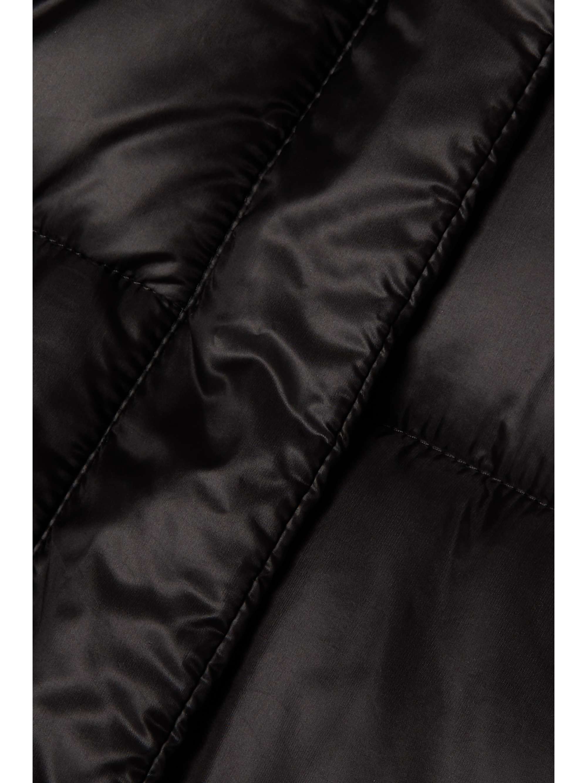Off-the-shoulder padded shell jacket view