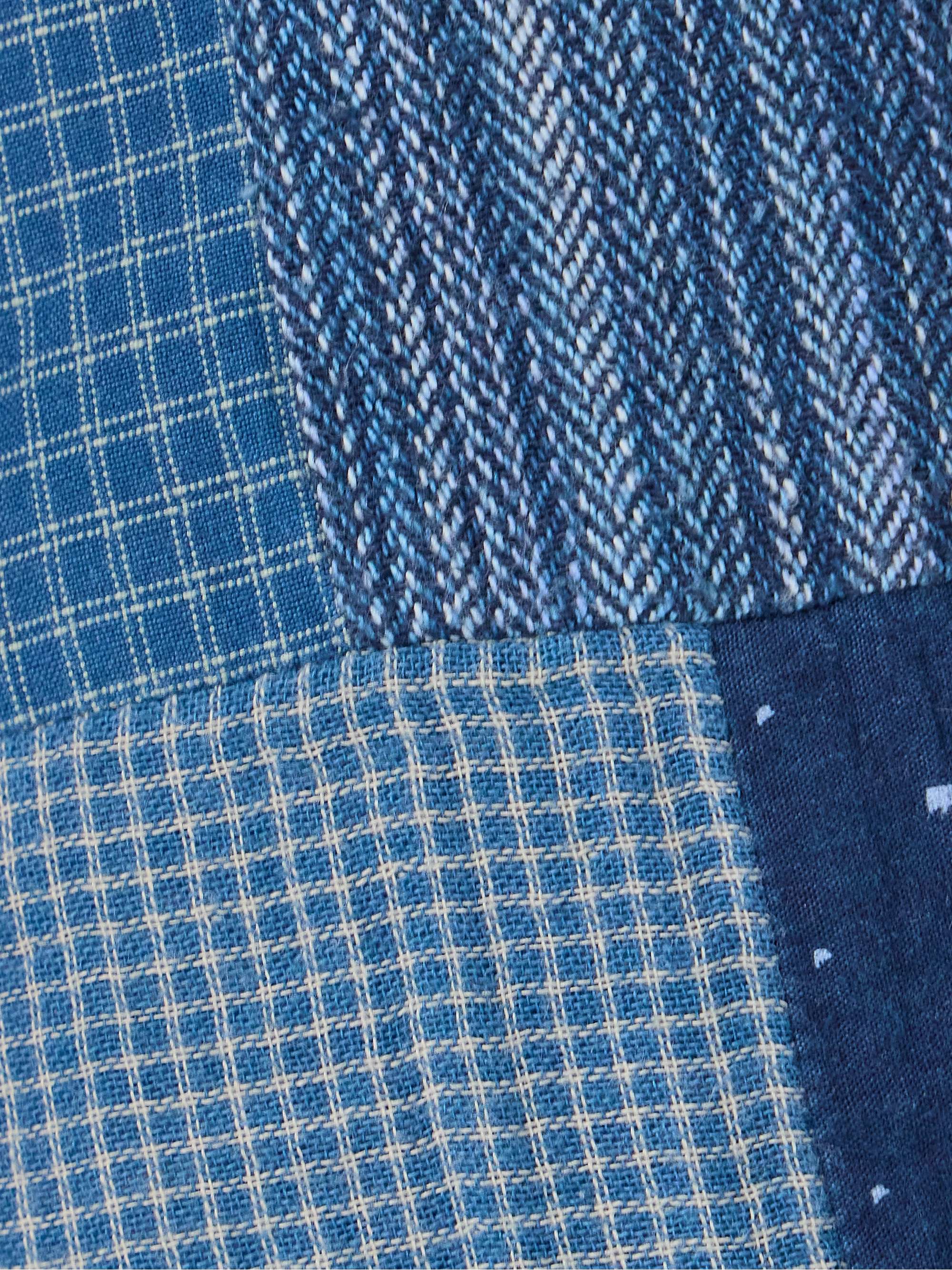 Patchwork cotton-blend jacket view