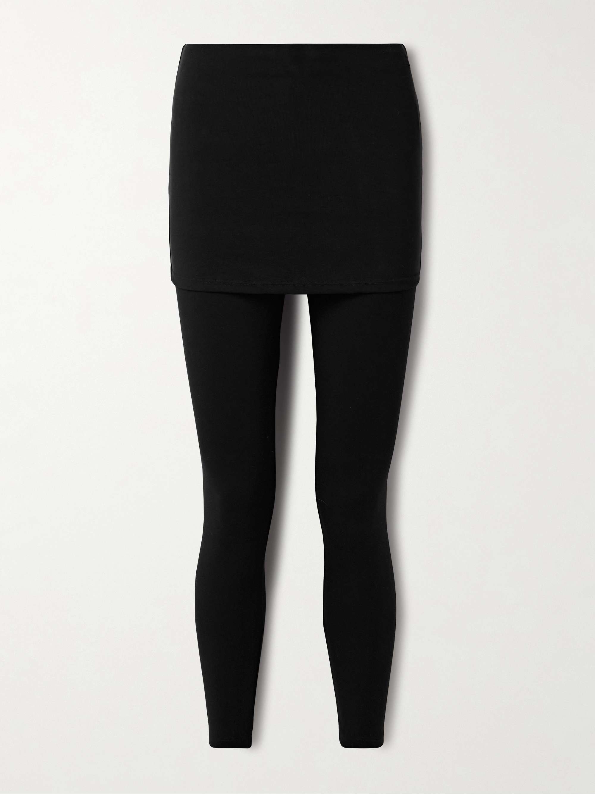 Joy layered stretch-TENCEL™ Lyocell jersey leggings hero visual