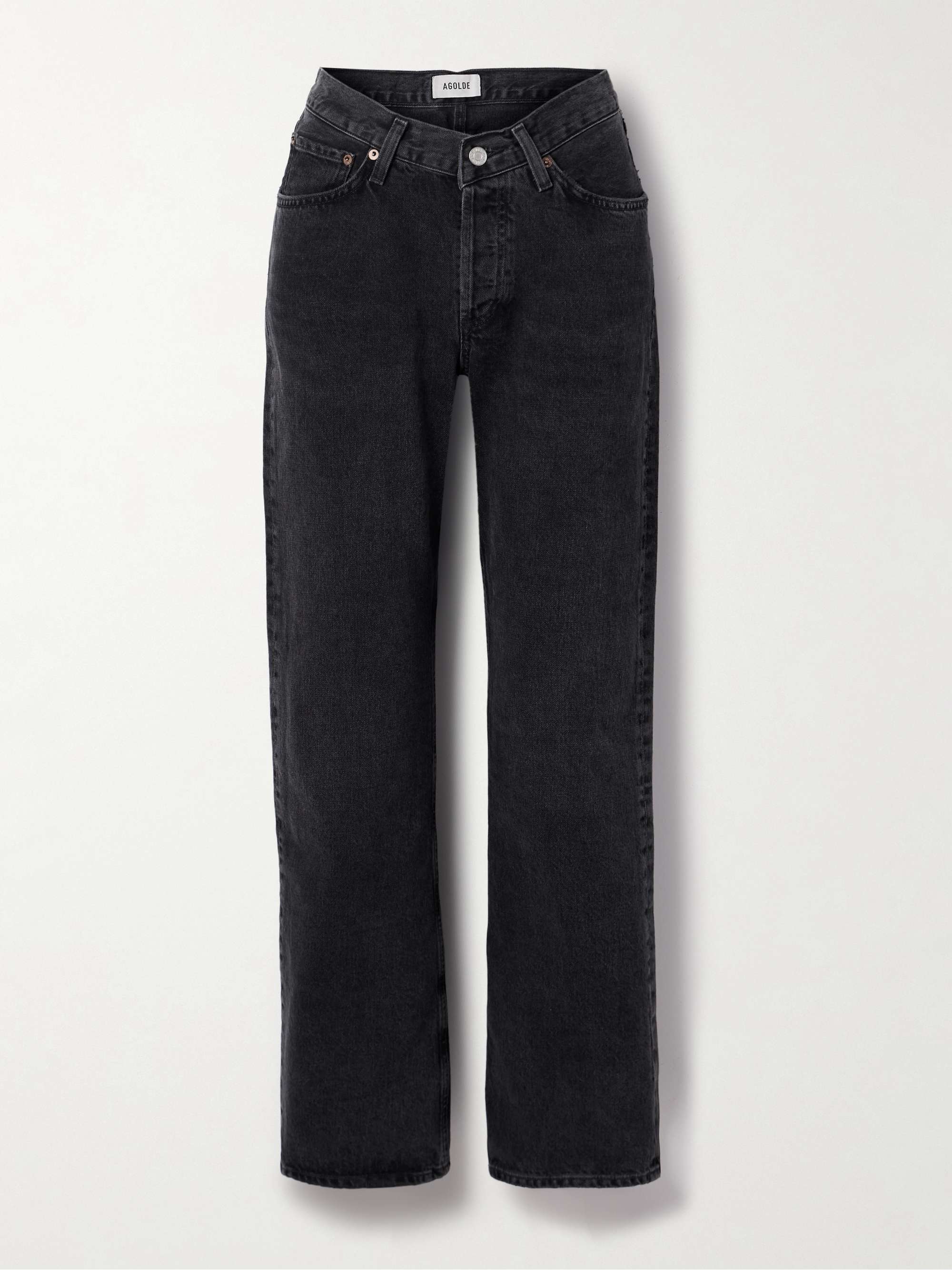 V-Waist Kelly high-rise straight-leg jeans hero visual