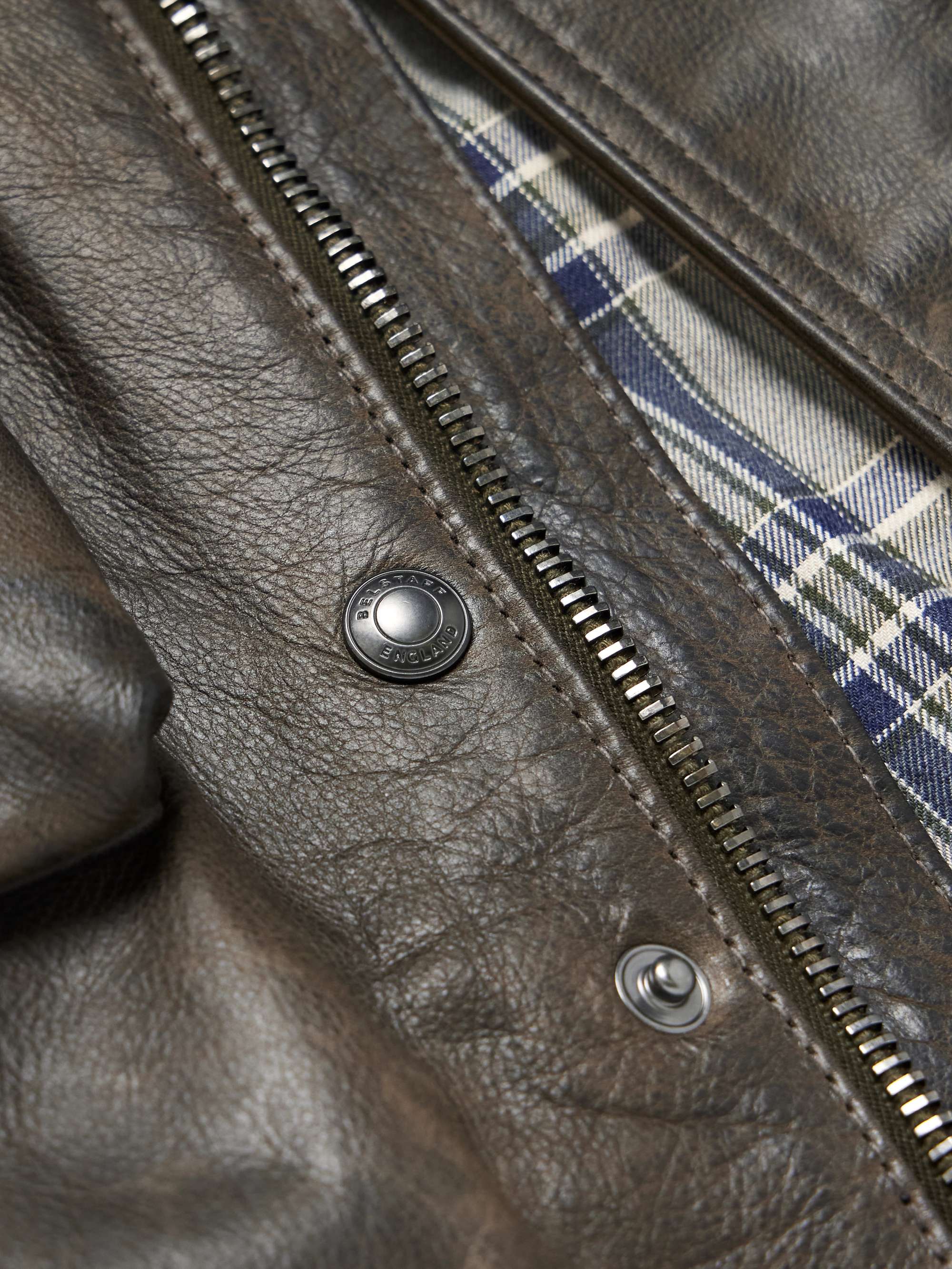 Legacy Trailmaster Panther Waxed-Leather Belted Jacket view