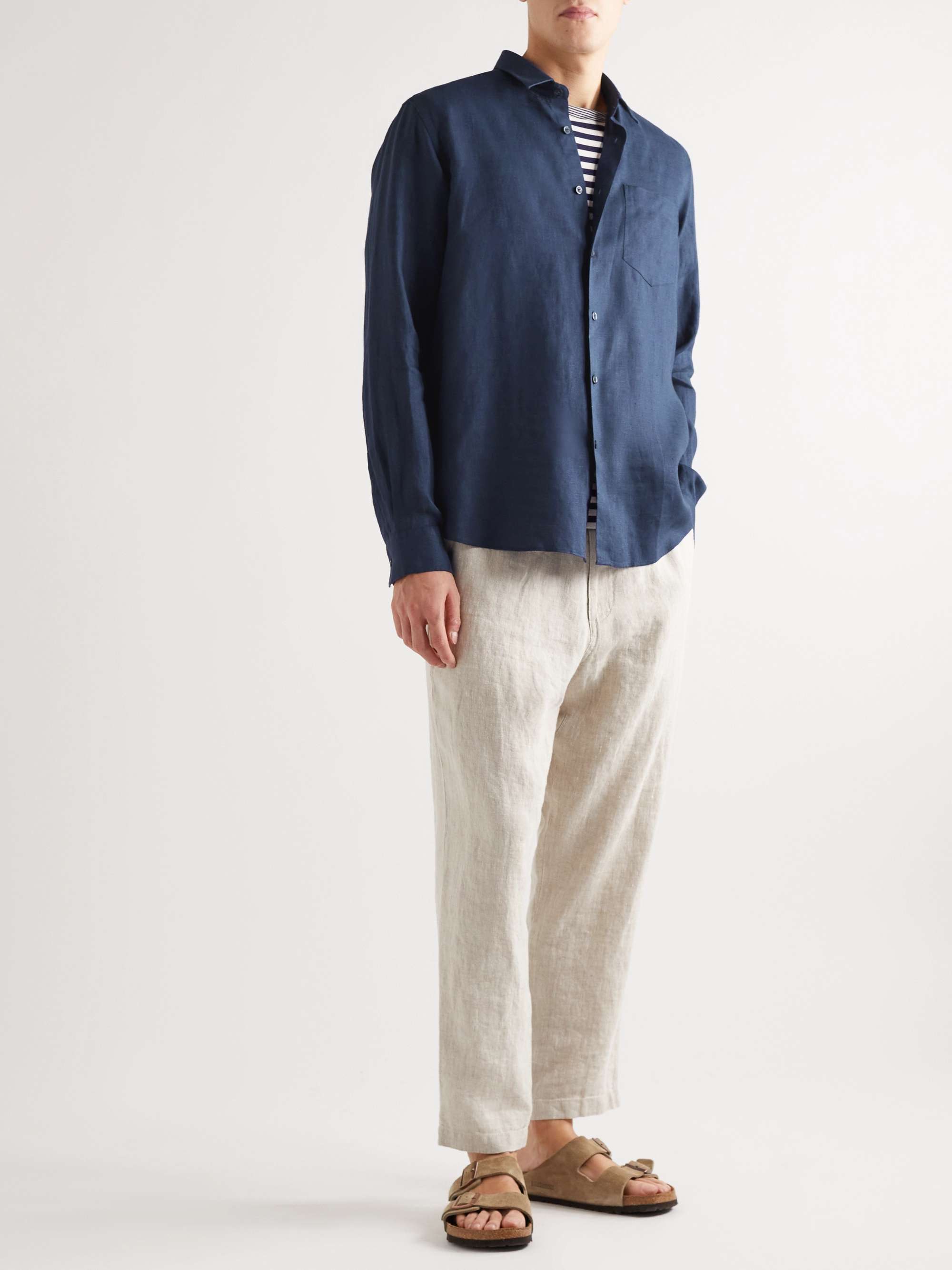 Caroubis Linen Shirt view