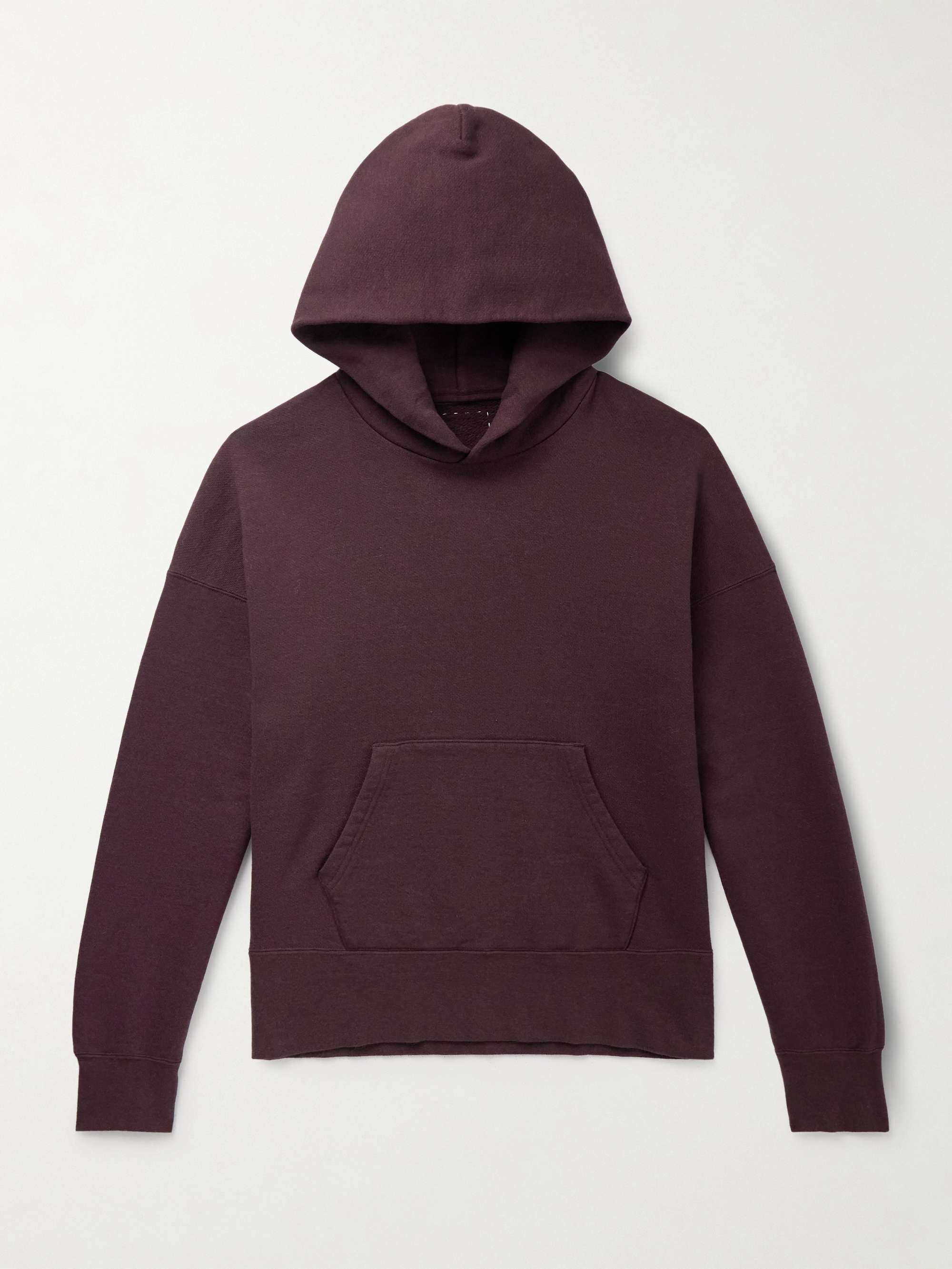 Court Garment-Dyed Cotton-Blend Jersey Hoodie hero visual