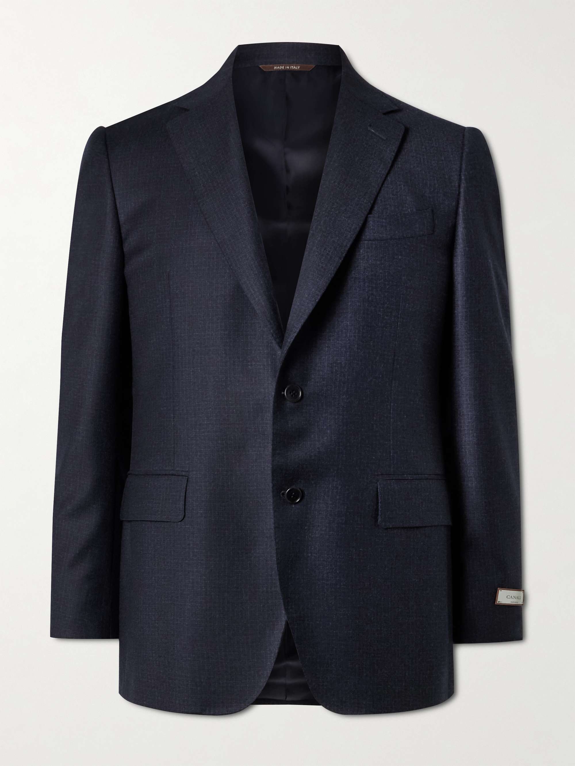 Checked Wool Suit Jacket hero visual