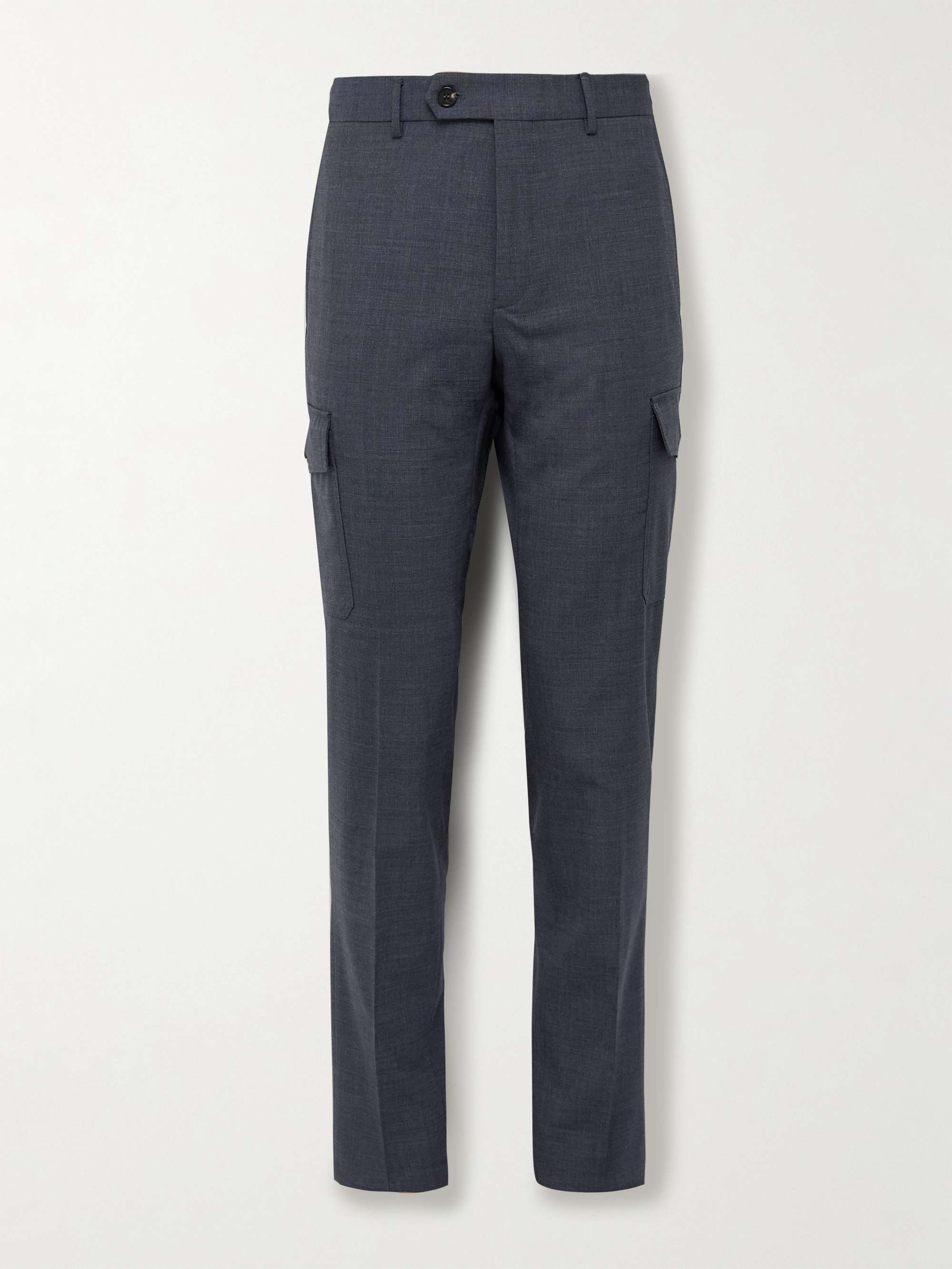 Venezia 1951 Slim-Fit Tapered Stretch Virgin Wool Cargo Trousers hero visual