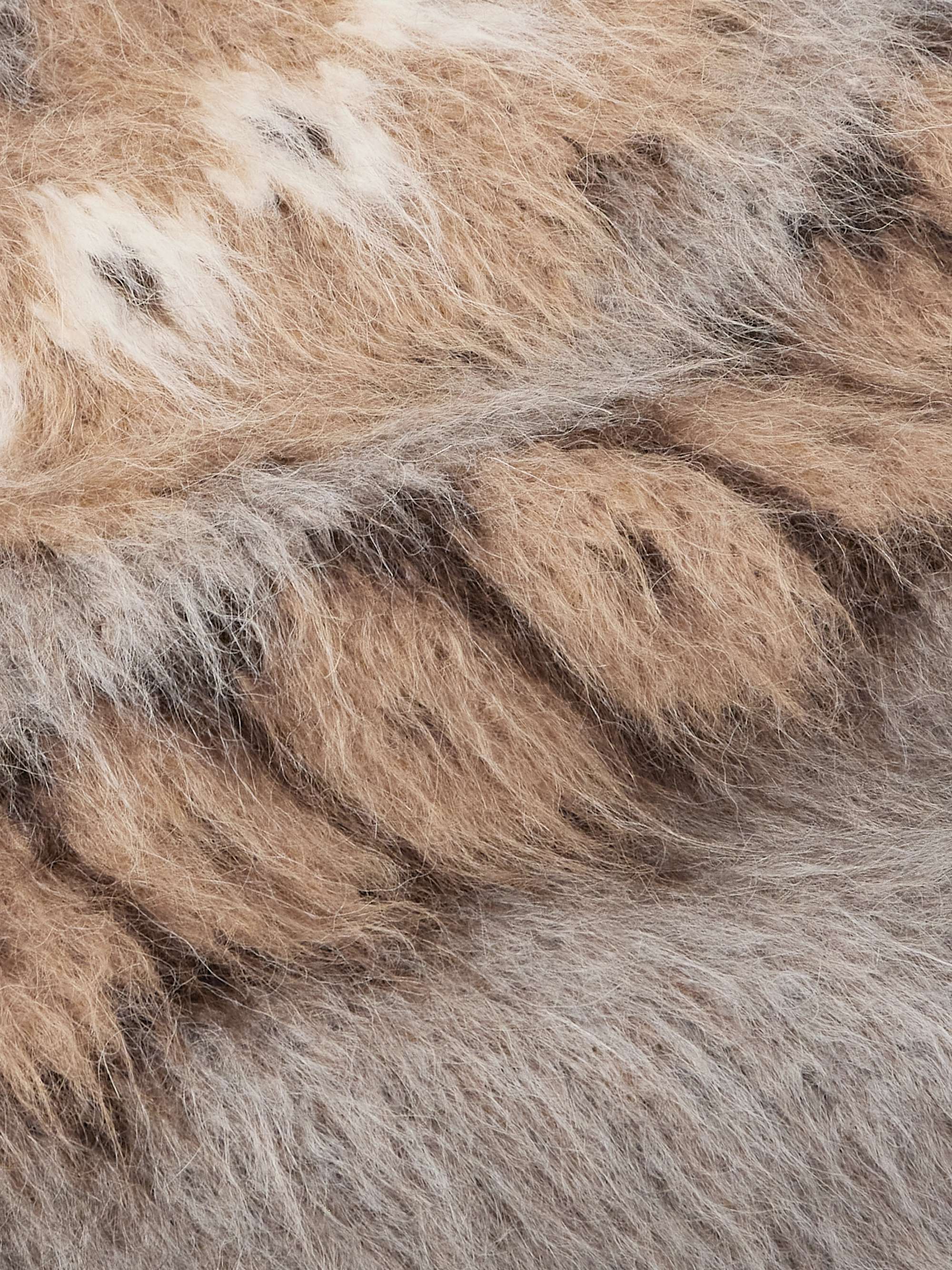 Fair Isle Brushed Alpaca Wool-Blend Sweater view