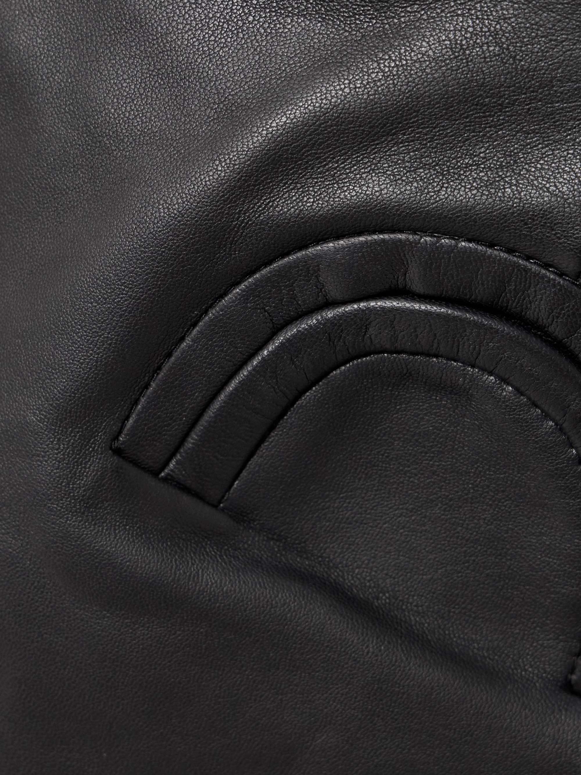 Coci Vegas Baby leather mini skirt view