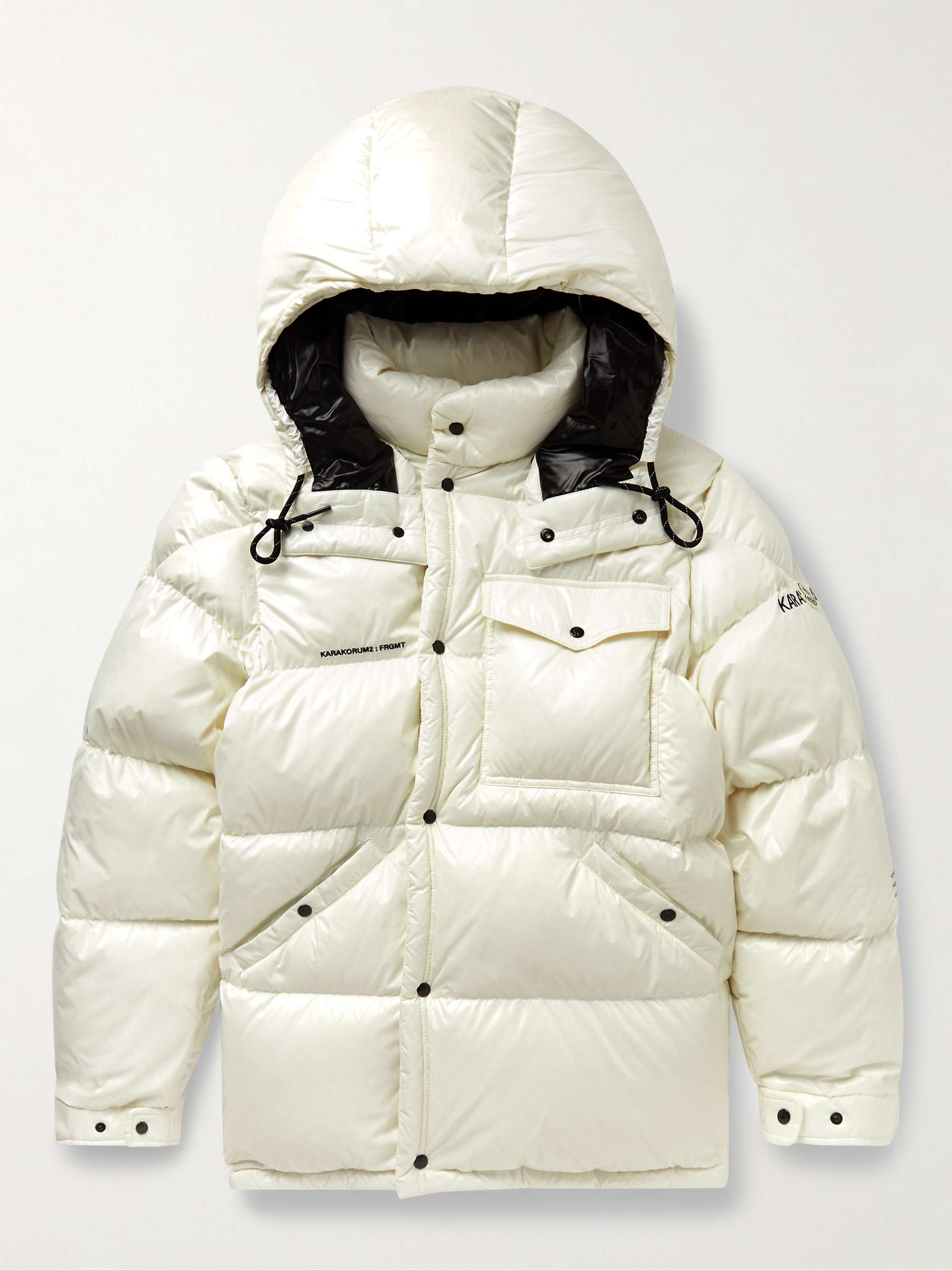 7 Moncler FRGMT Hiroshi Fujiwara Quilted Shell Hooded Down Jacket hero visual